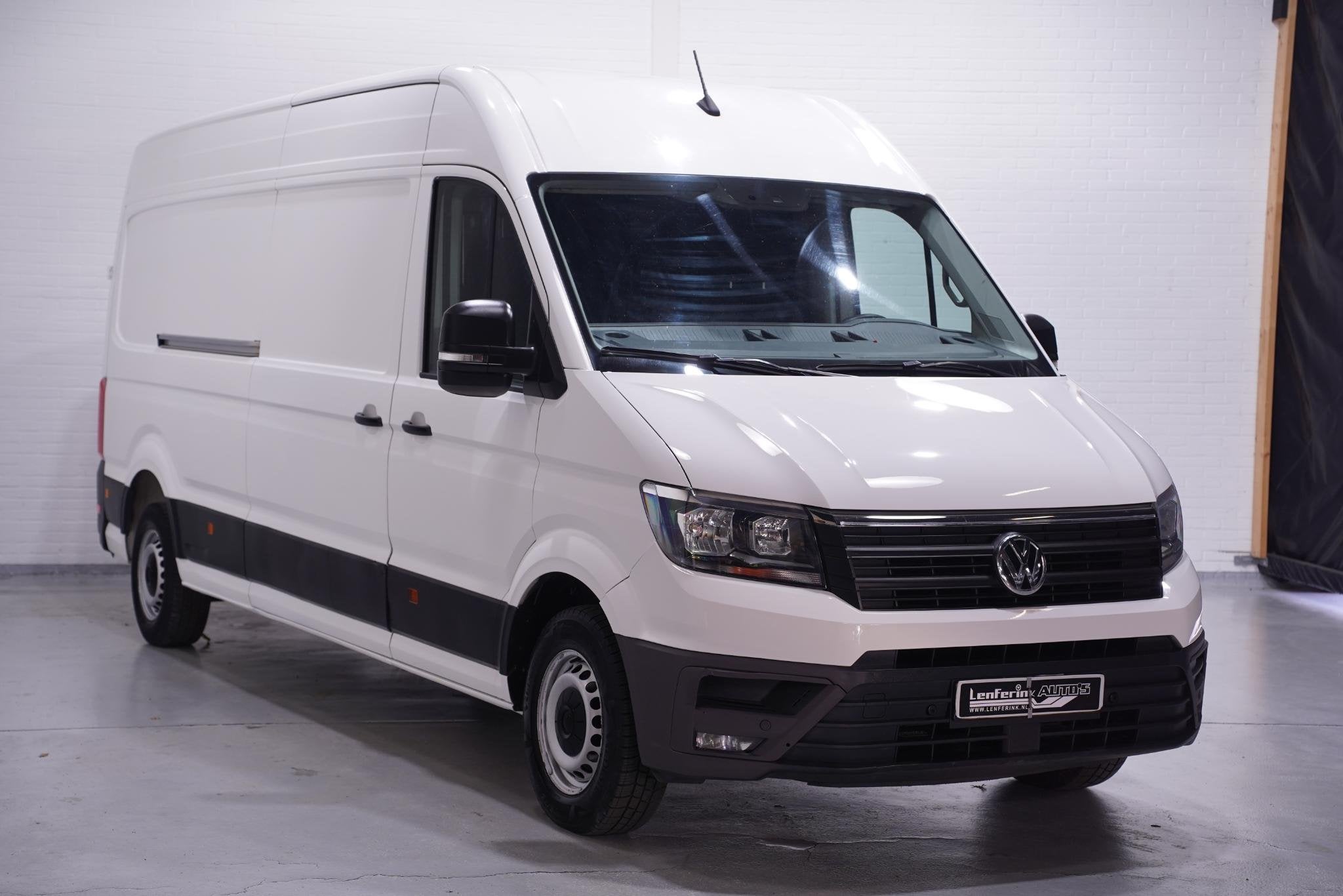 Volkswagen Crafter 2.0 TDI 140 pk L4H3 Comfortline Airco, Tr, Stof, Gebruikt, 4 cilinders, Volkswagen
