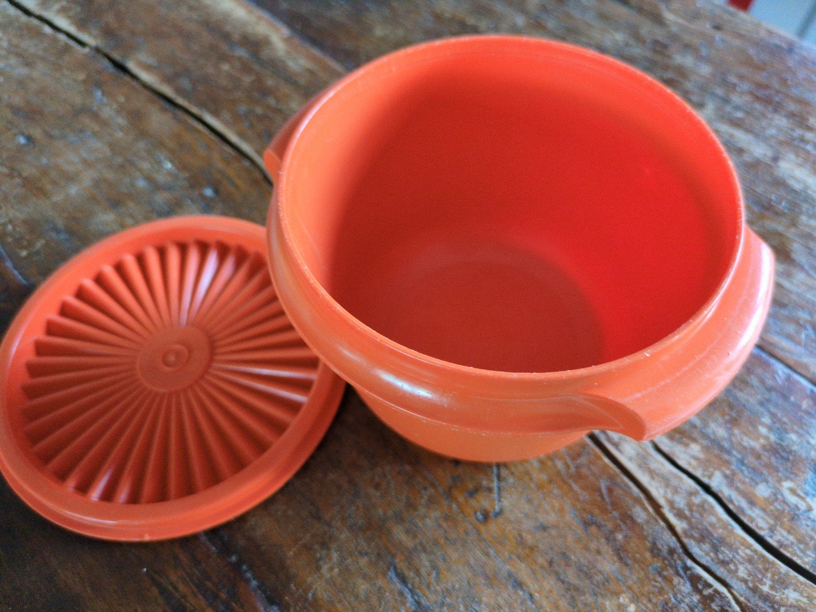 Tupperware vintage bakje oranje, Huis en Inrichting, Keuken | Tupperware, Ophalen of Verzenden, Oranje