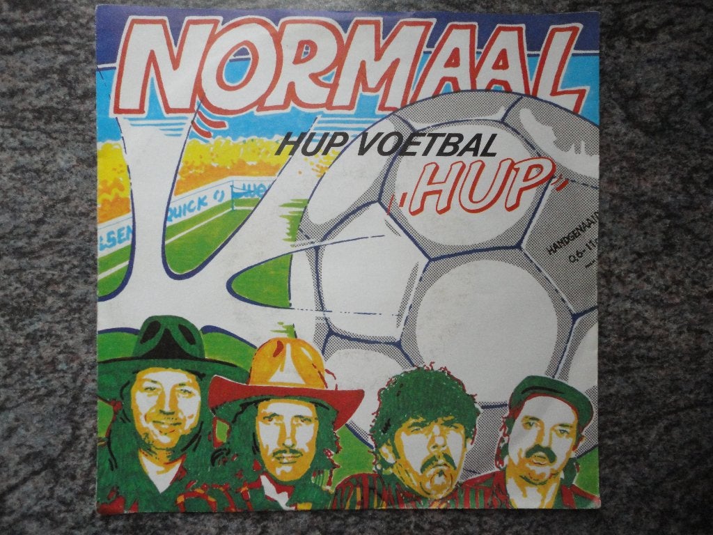 Normaal / Hup voetbal hup NL 1987 FH, Gebruikt, Fotohoes, 7 inch, Ophalen of Verzenden