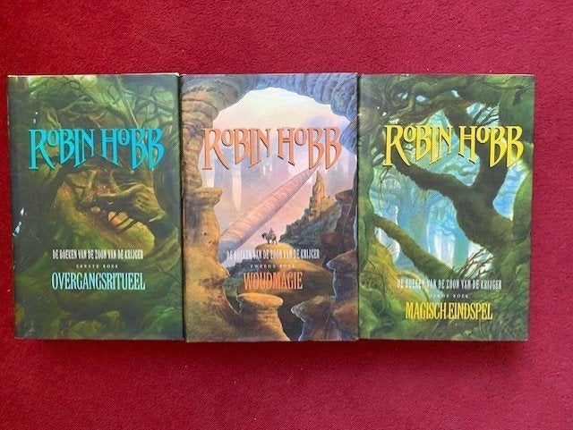ROBIN HOBB DE BOEKEN VAN DE ZOON VAN DE KRIJGER IN GOEDE STA, Boeken, Ophalen of Verzenden, Gelezen