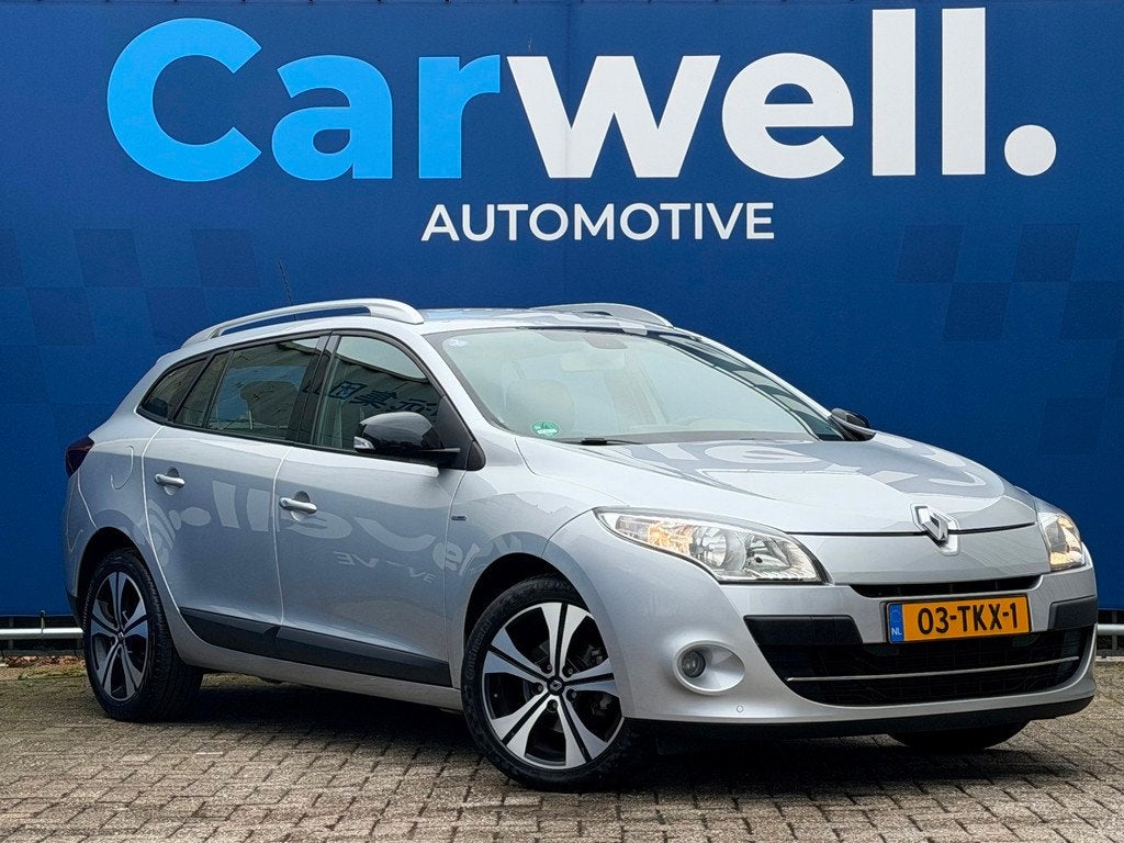 Renault Mégane Estate 1.4 TCe Bose |Navi|Climate|Cruise|Hal, Voorwielaandrijving, Euro 5, Gebruikt, Zwart