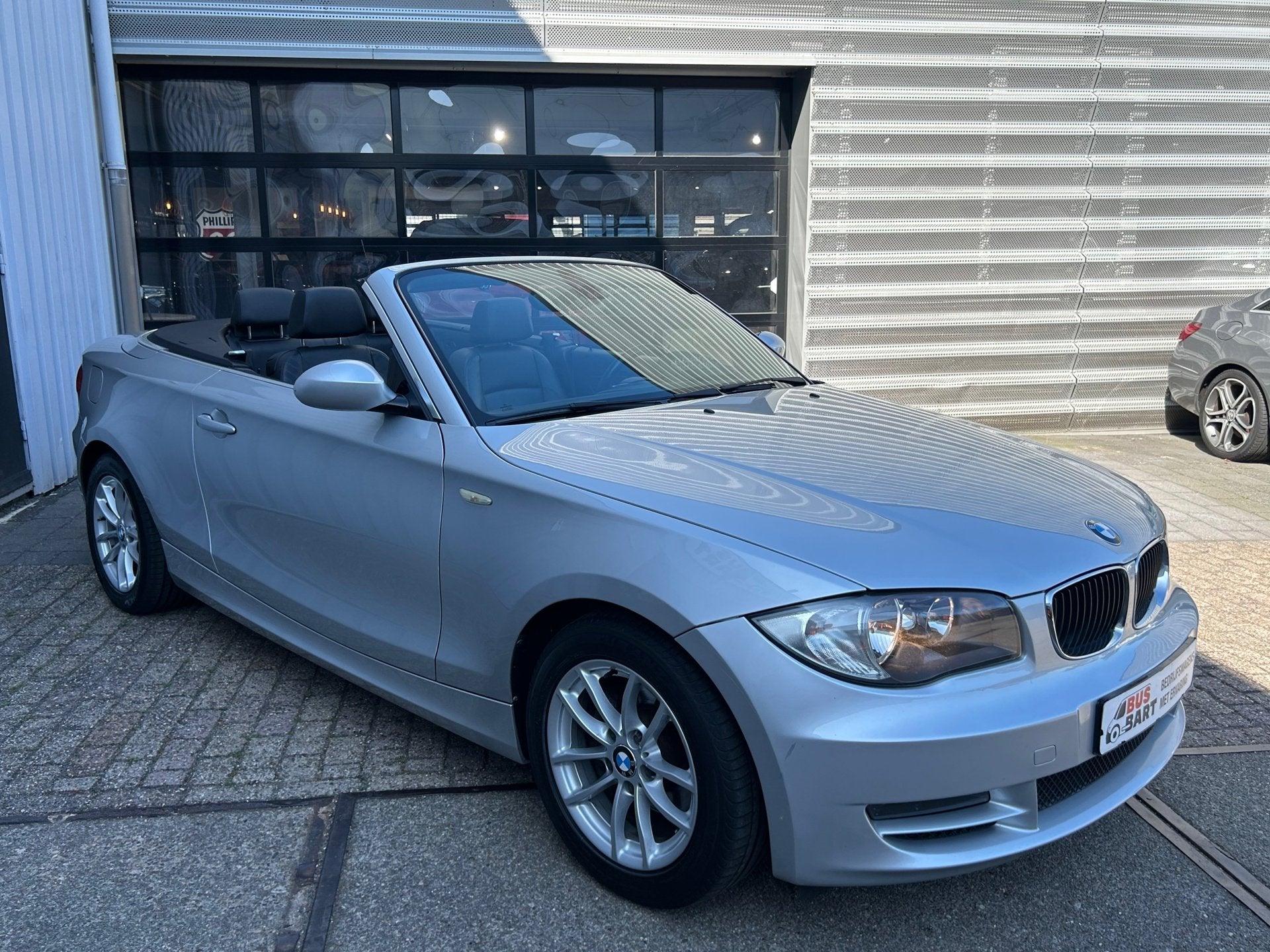 BMW 1-serie Cabrio 118i Executive|NL-Auto|NAP|Leder|Stoelver, Zwart, Cabriolet, 4 stoelen, 1405 kg