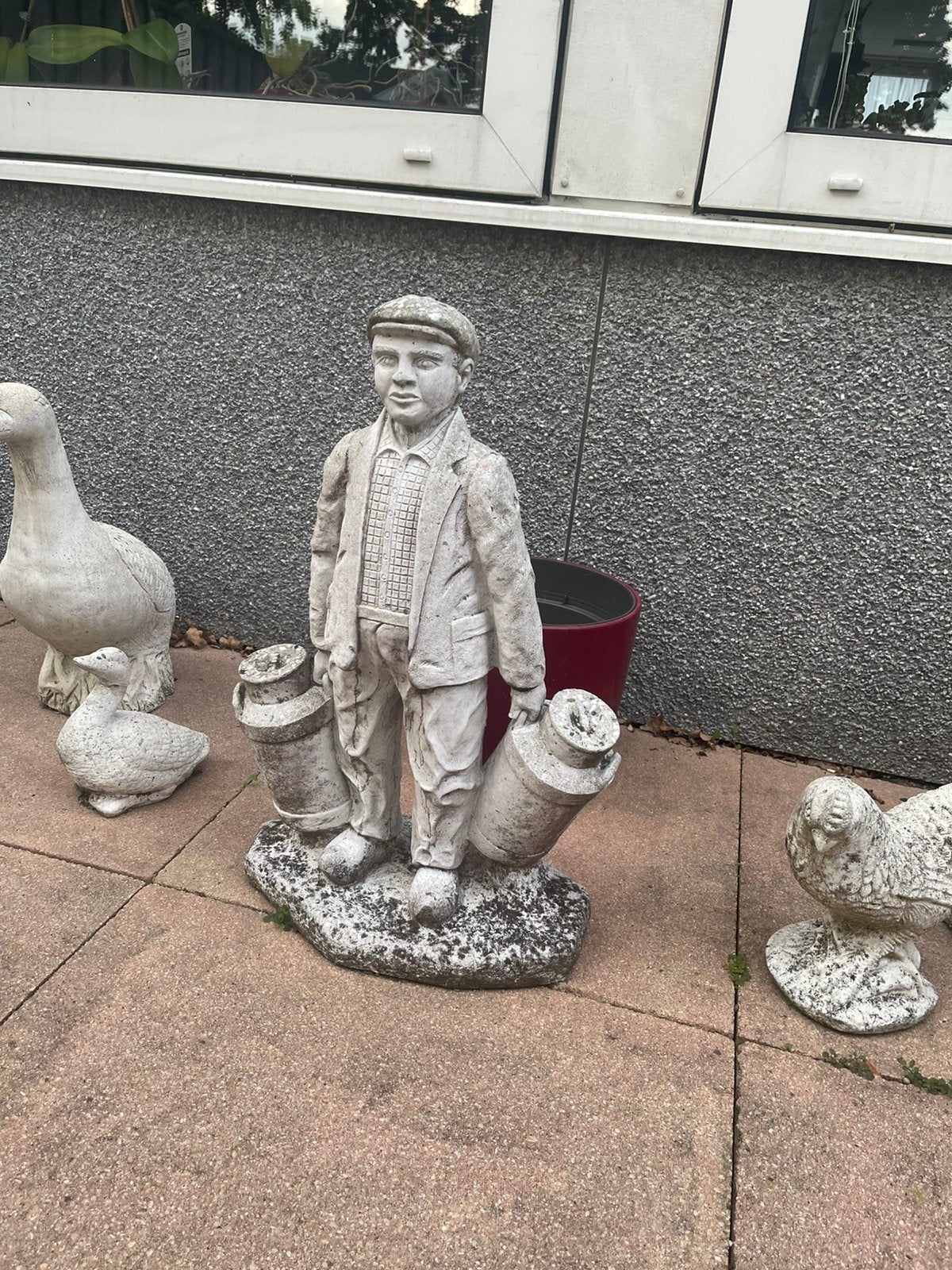 Boer met melkbussen, Ophalen, Zo goed als nieuw