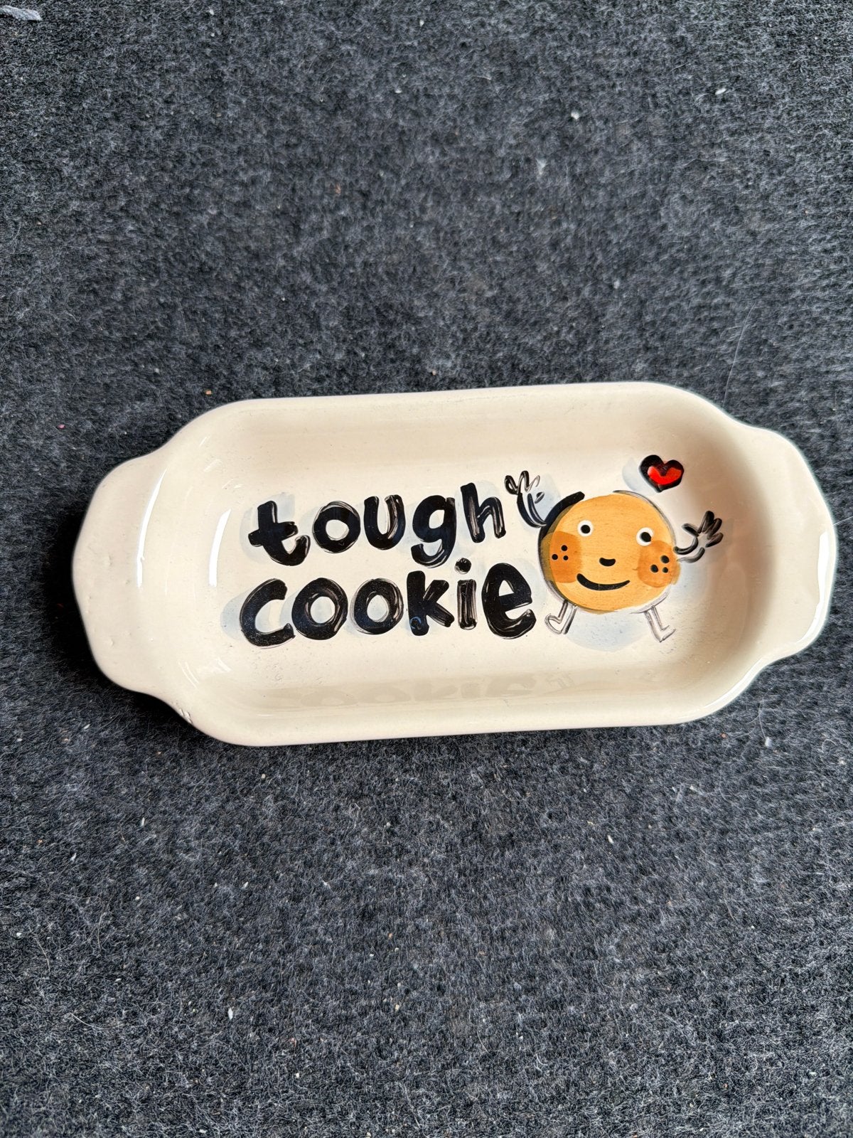 Blond Amsterdam LE schaaltje 'Tough Cookie' 2009, Gebruikt, Porselein of Keramiek, Schaal, Ophalen of Verzenden