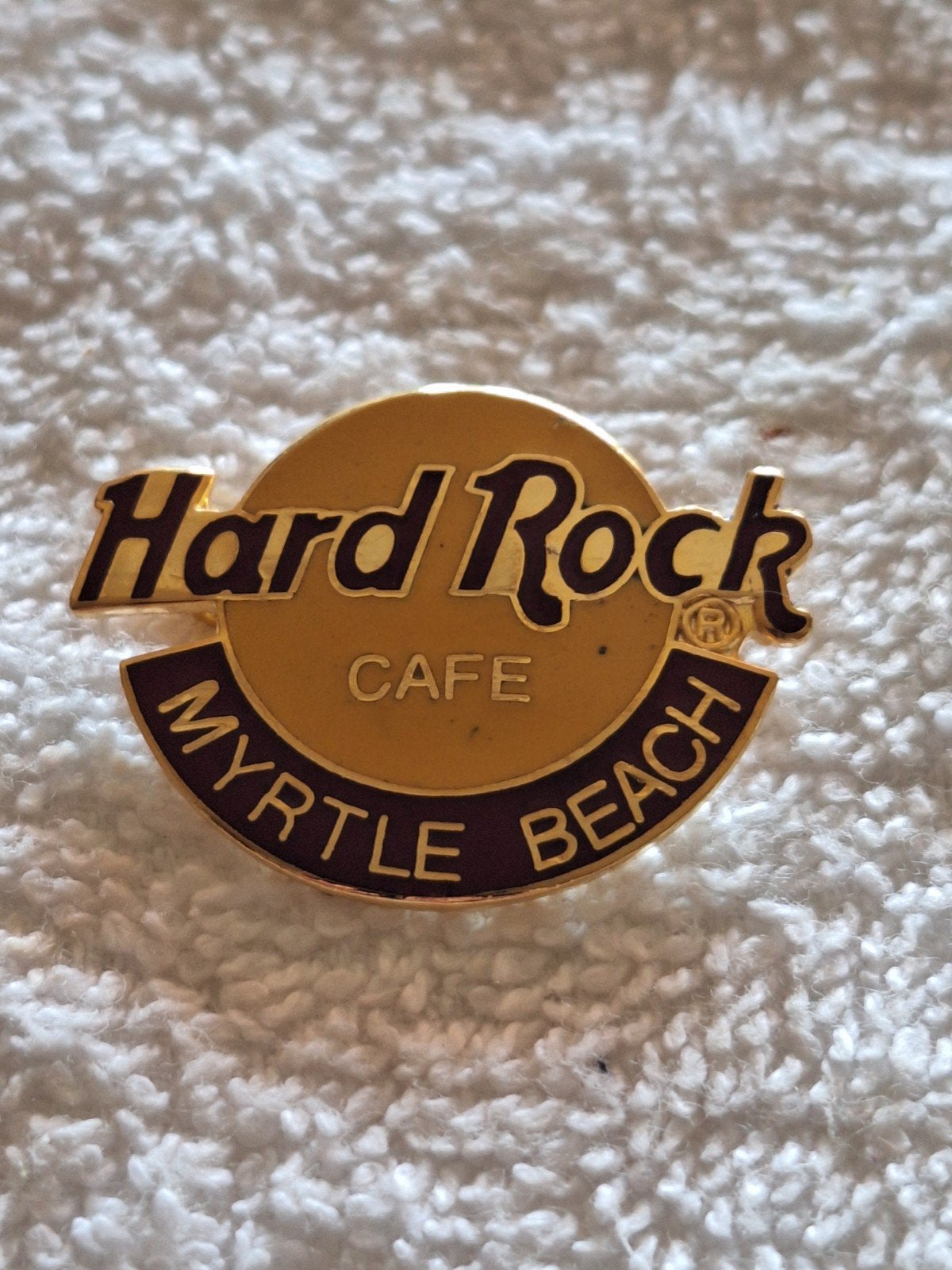 Hard Rock Cafe : MYRTLE BEACH , Emaille Speld, Verzenden, Zo goed als nieuw, Merk, Speldje of Pin