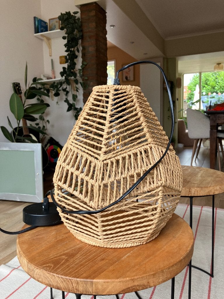 Hanglamp kwantum, Huis en Inrichting, Ophalen of Verzenden, Gebruikt, E27 (groot)