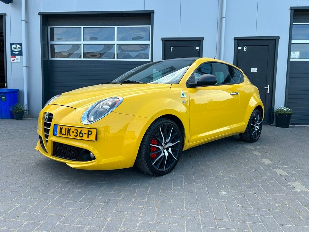Alfa Romeo MiTo 1.4 T QV | Technische Topstaat | Airco | Pan, Auto's, Voorwielaandrijving, Euro 5, Zwart, 4 cilinders