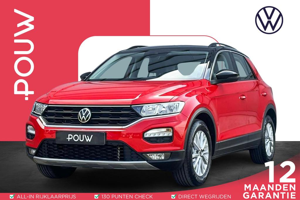 Volkswagen T-Roc 1.0 TSI 110pk Style | Navigatie | App Conne, Voorwielaandrijving, 12 maanden, Stof, Gebruikt