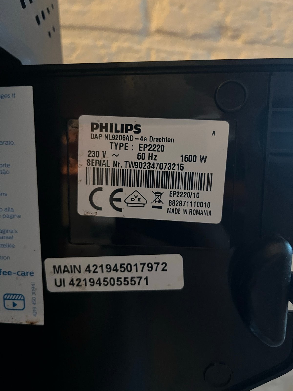 Foto 10 van Philips 2200 series volautomatische espressomachine