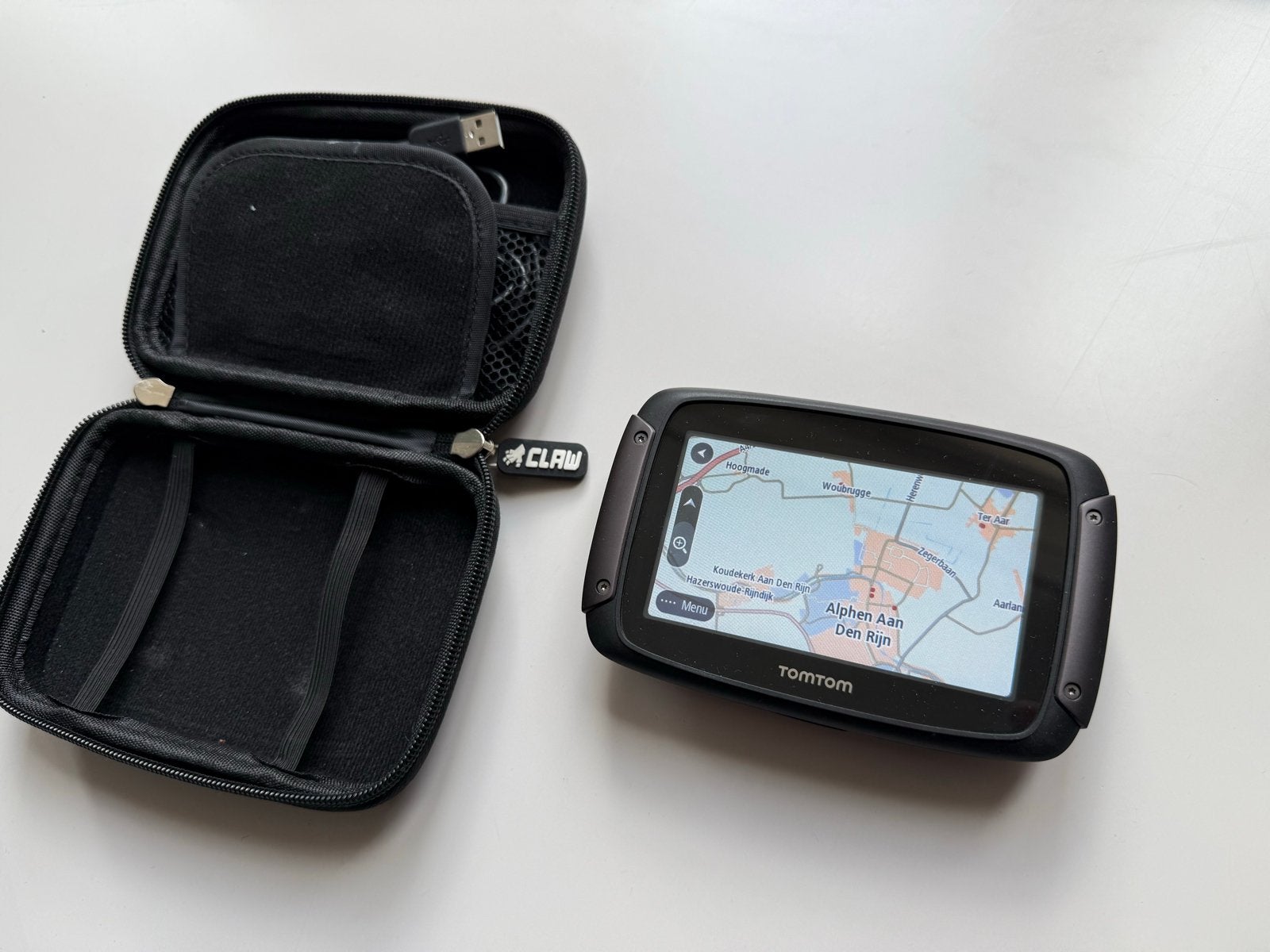 TomTom Rider 550 SE navigatiesysteem met accessoires, Ophalen of Verzenden, Gebruikt