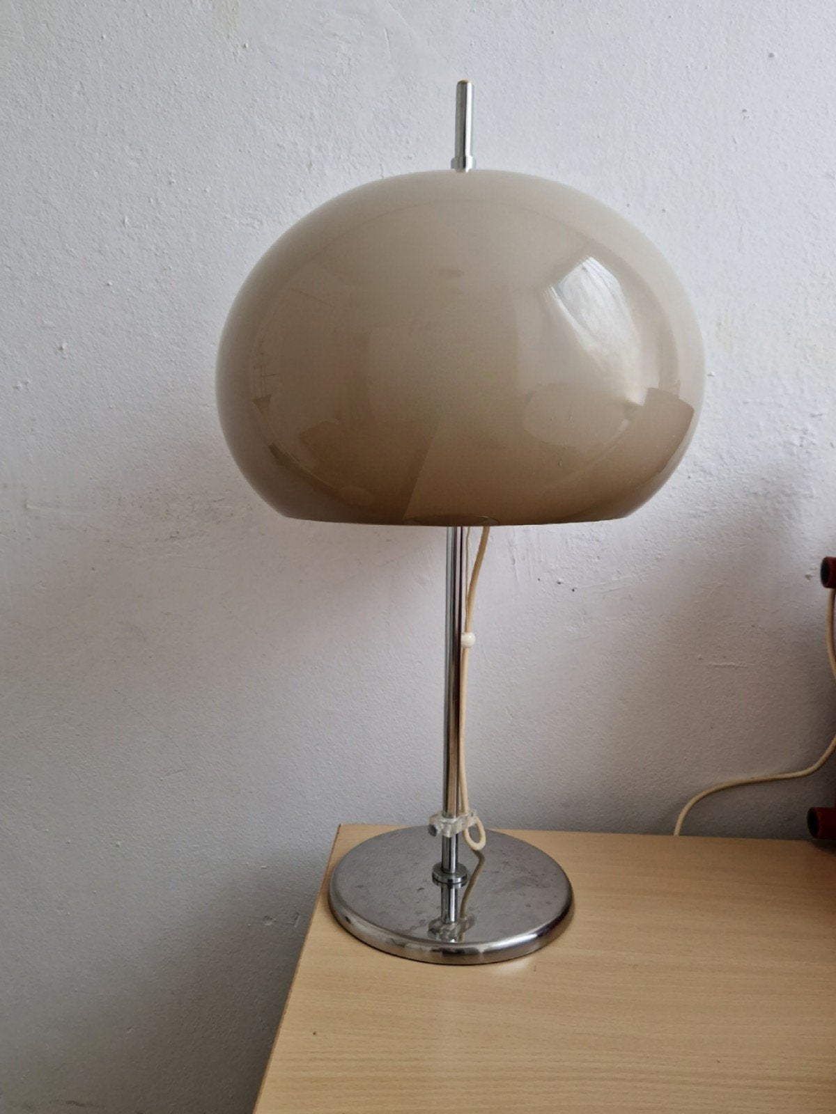 Vintage mushroom tafellamp bol spage age design Gepo, Ophalen of Verzenden, Design
