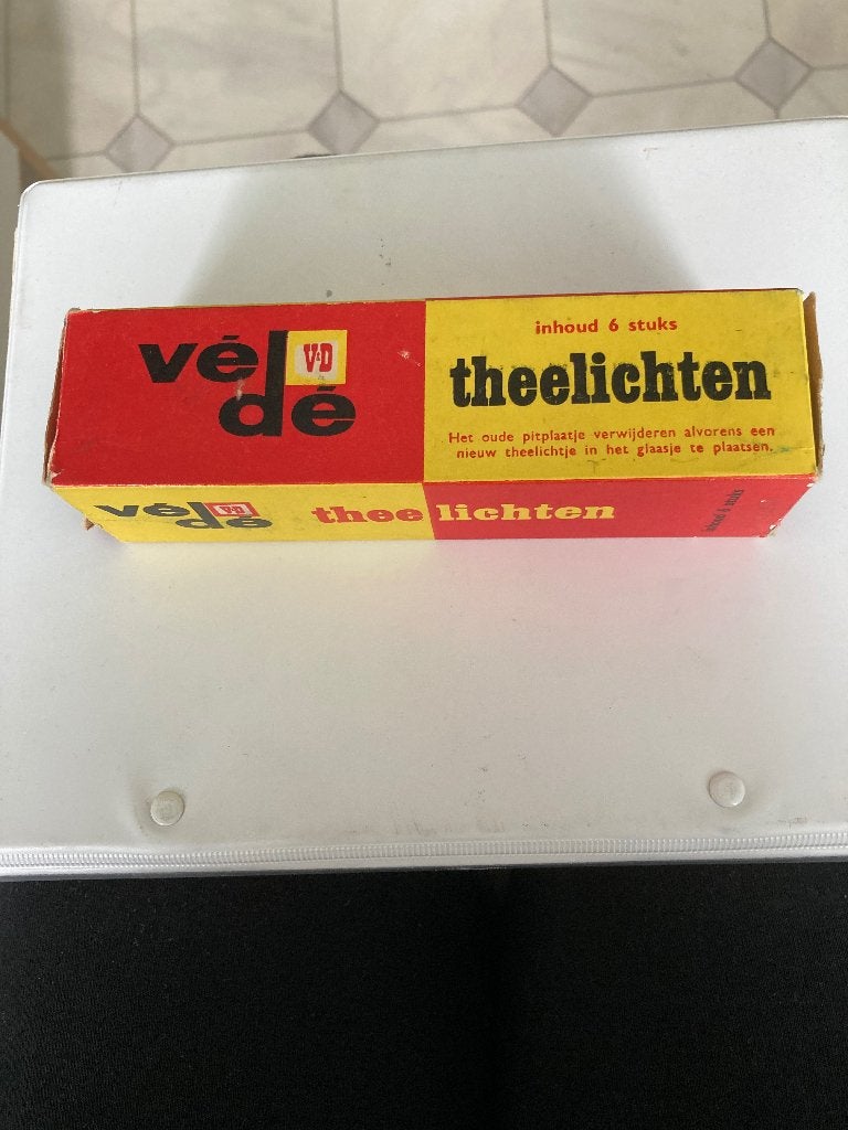 Theelichtendoosje Vroom en Dreesman, Ophalen of Verzenden, Gebruikt, Overige