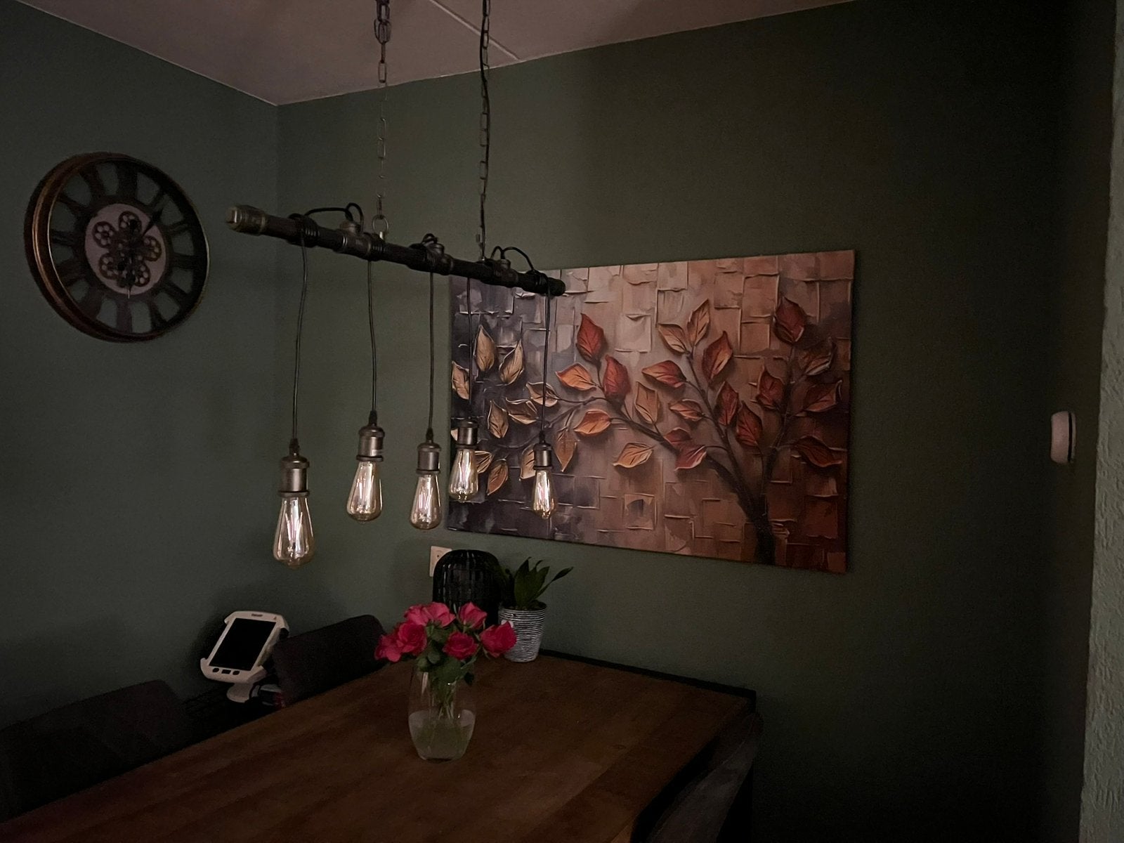 Industriële lamp te koop, Ophalen of Verzenden, Zo goed als nieuw