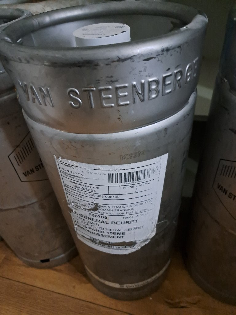 3 MAAL fust LEUTE BOKBIER (VOL), Ophalen of Verzenden, Nieuw