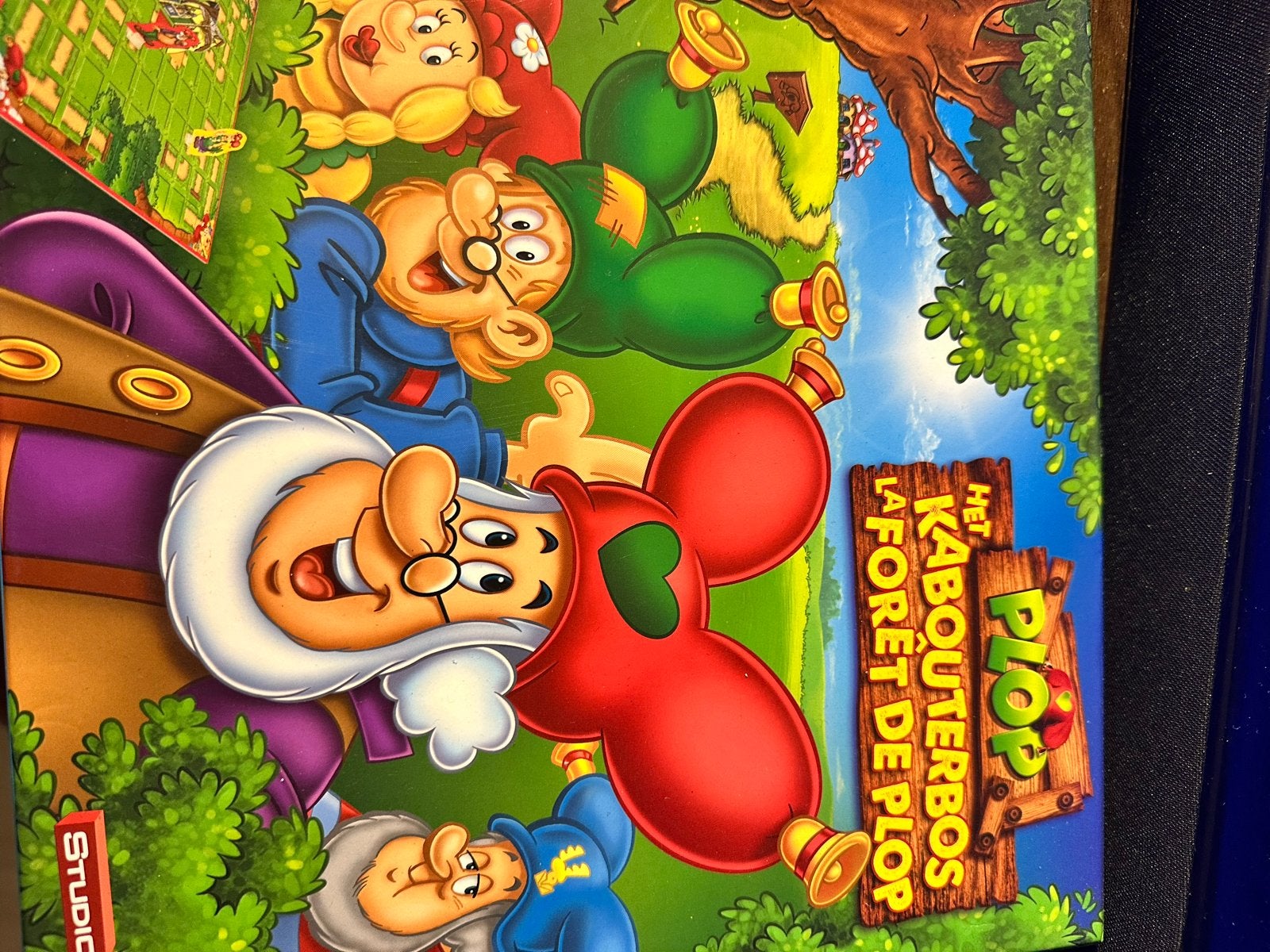 Plopp Het Kabouterbos Bordspel, Hobby en Vrije tijd, Gezelschapsspellen | Bordspellen, Drie of vier spelers, Ophalen of Verzenden