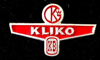 Kliko speld- rood gelakt, Verzenden, Nieuw, Transport, Speldje of Pin