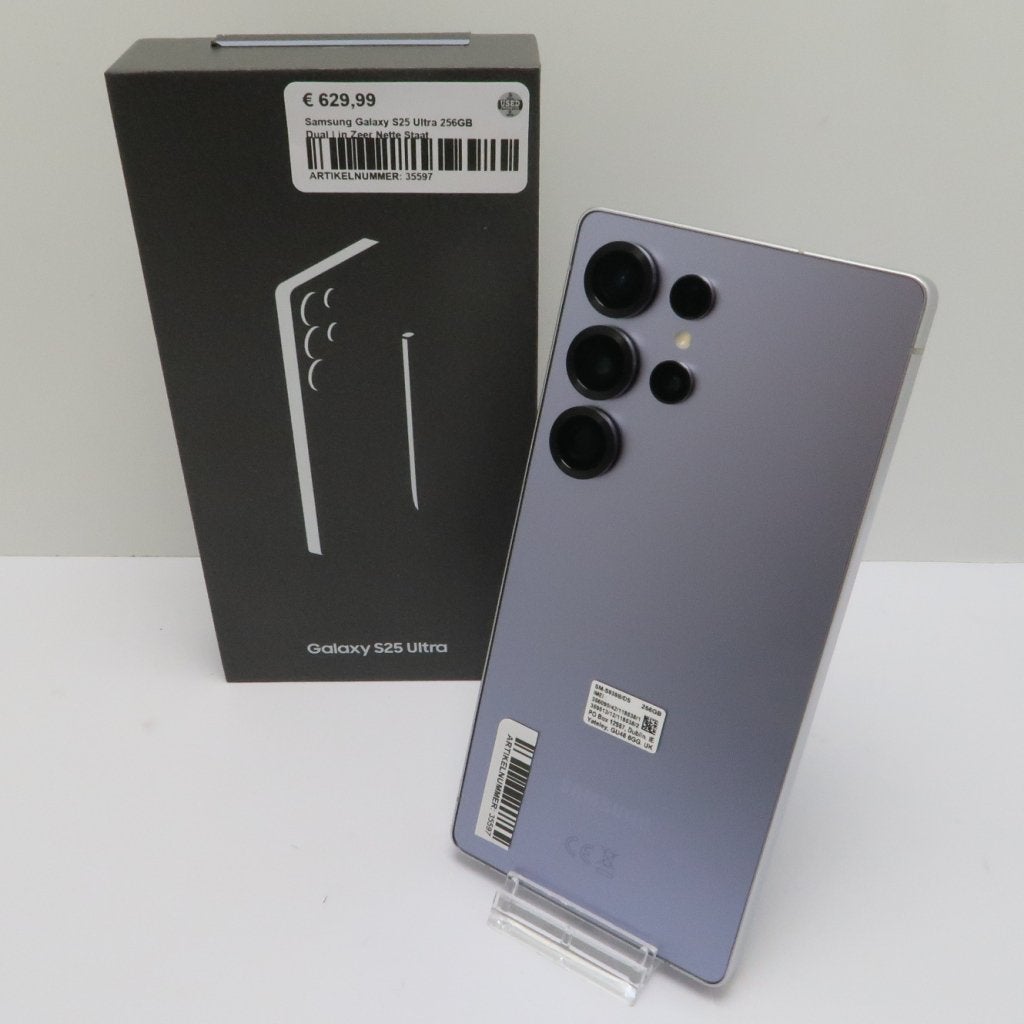 Samsung Galaxy S25 Ultra 256GB Dual | in Zeer Nette Staat, Samsung, Zo goed als nieuw, Support@Samsung.com, 129, Samsung-ro, Yeongtong-gu
Suwon-si, Gyeonggi-do 16677
South Korea
