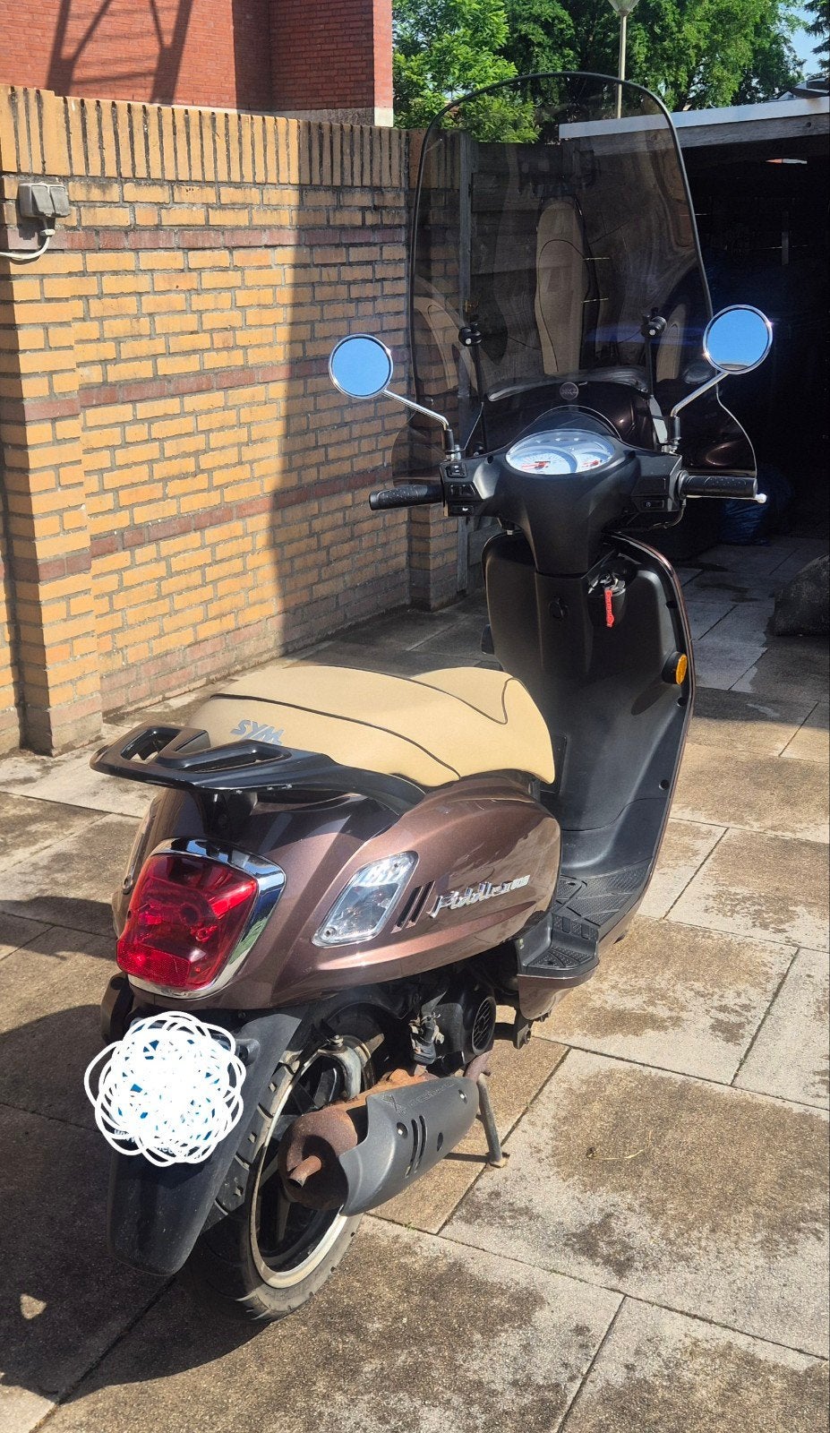 Sym Fiddle II 50S uit 2018 25 km/u - Goed onderhouden, SYM, Ophalen of Verzenden, Zo goed als nieuw, Benzine