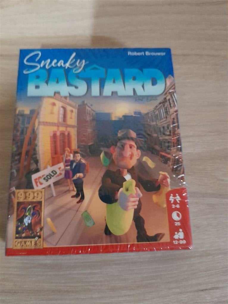 Sneaky bastard - 999 games - in seal - s4039, Verzenden, Zo goed als nieuw