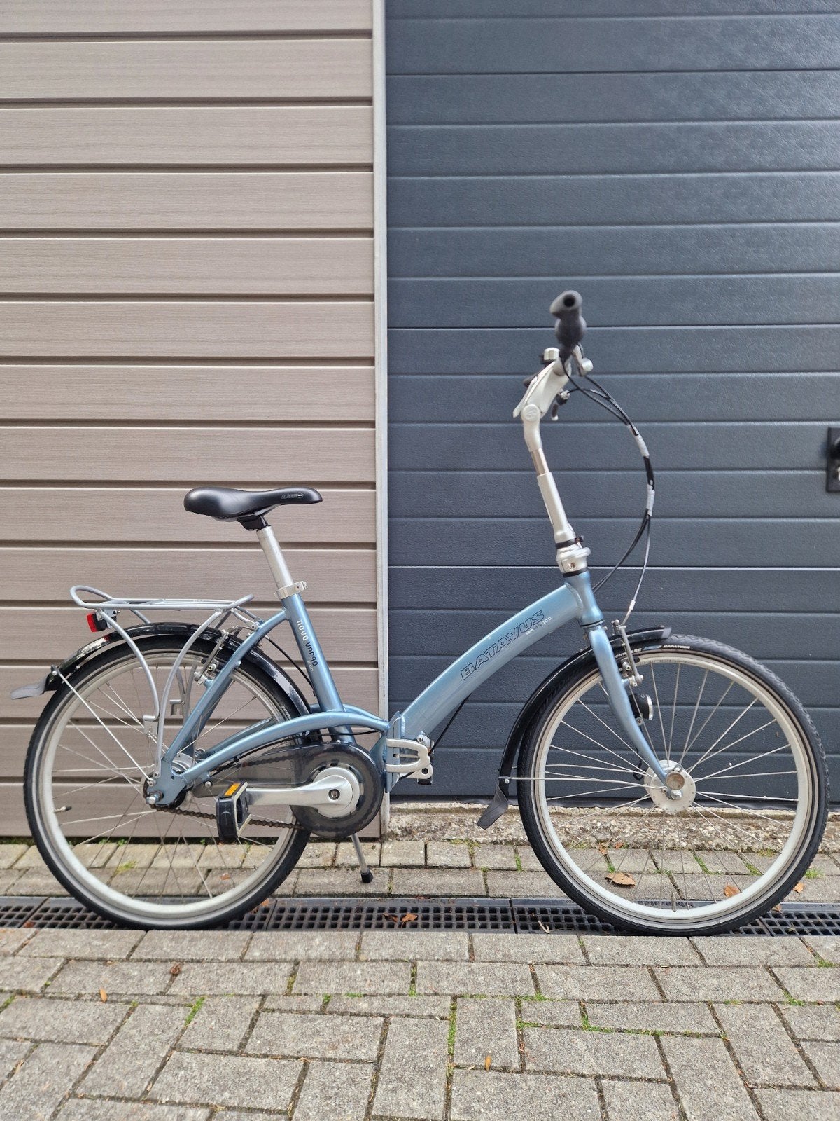 Batavus nova versa vouwfiets - 24 inch - lichtblauw, Fietsen en Brommers, Fietsen | Vouwfietsen, Ophalen, 20 inch of meer, Velgrem