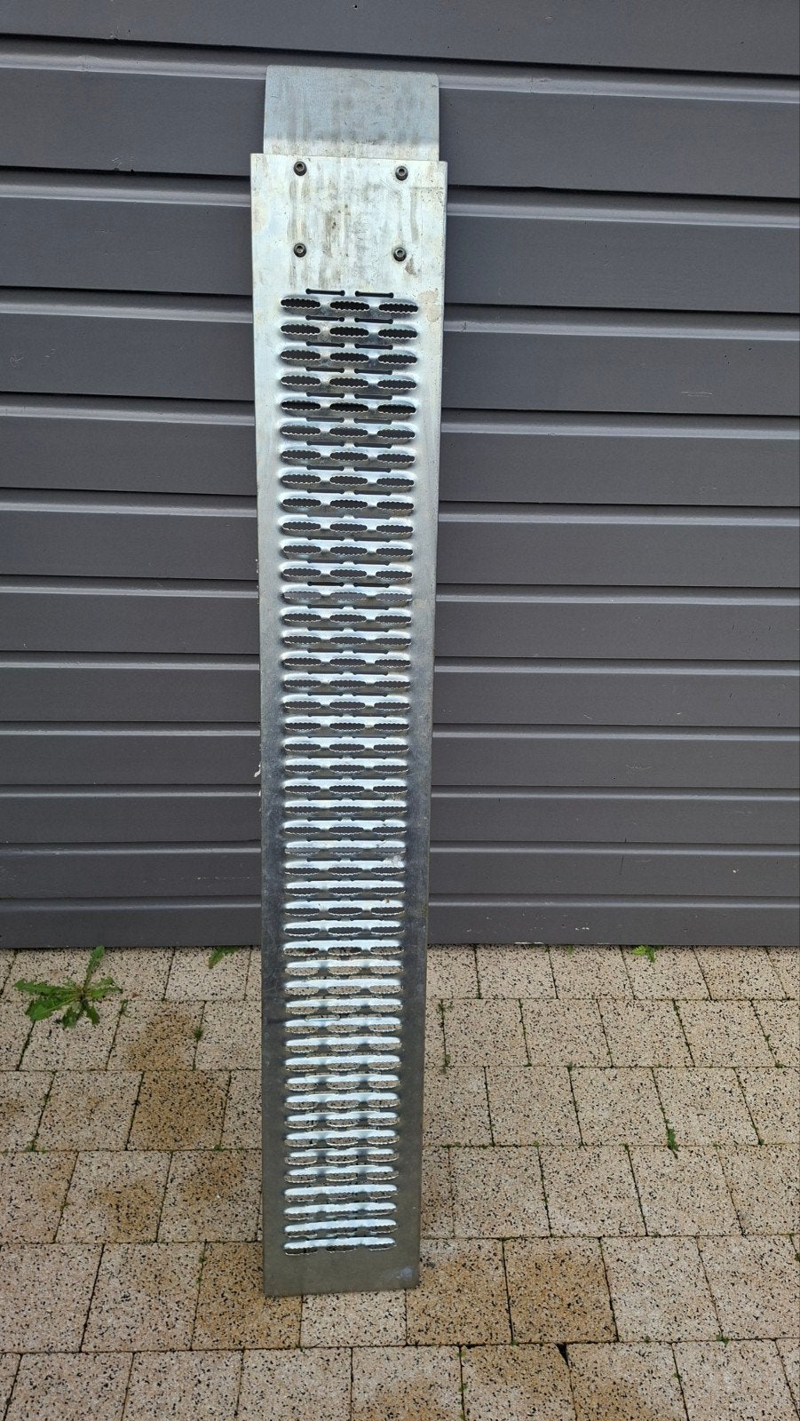 oprijplaat voor motor aanhanger aluminium, Ophalen of Verzenden, Zo goed als nieuw
