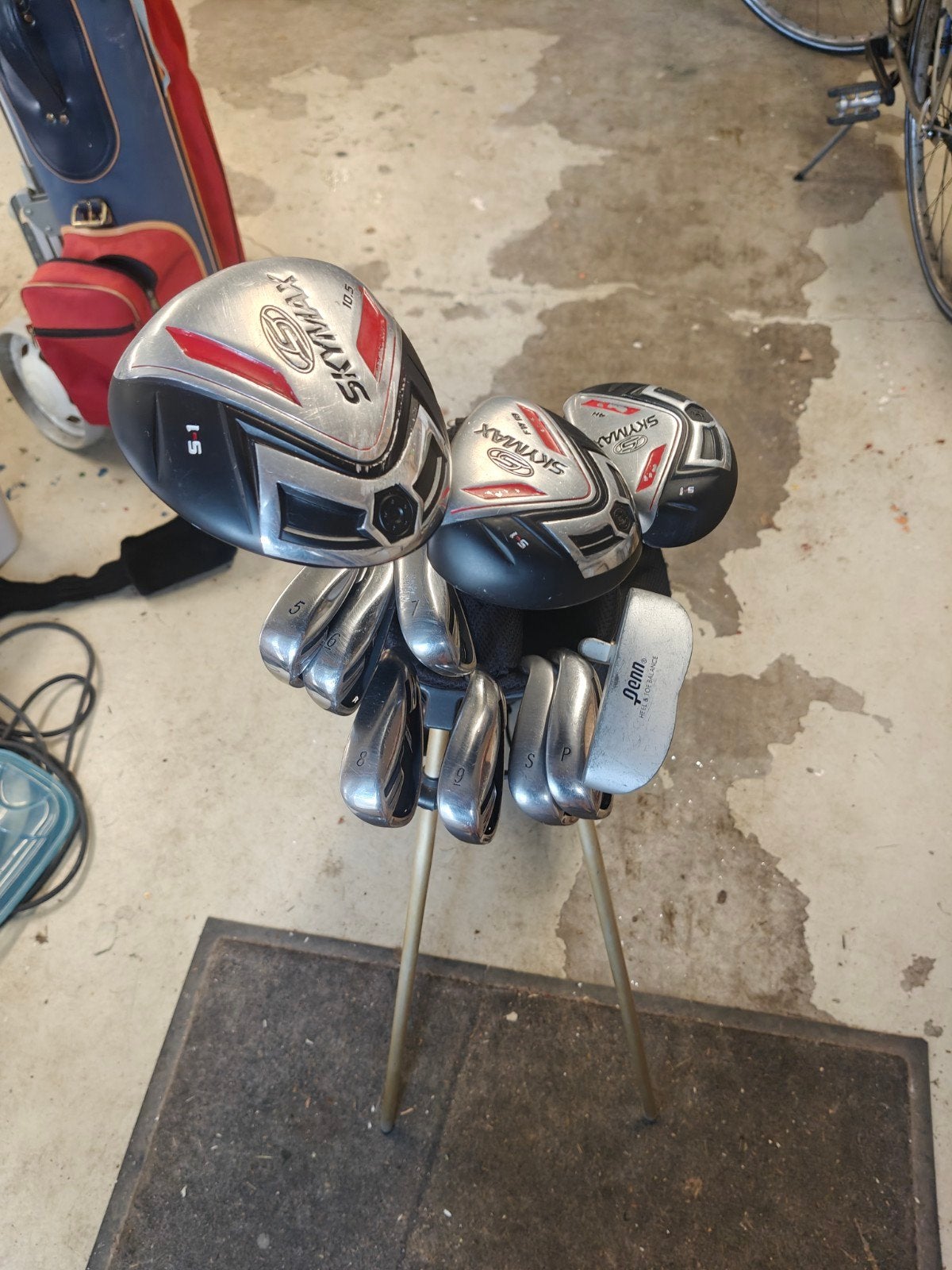 Skymax golfset met Penn putter, Ophalen of Verzenden, Gebruikt, Set, Overige merken