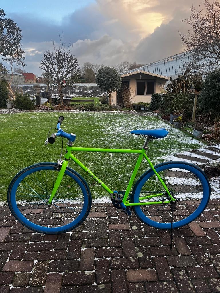 VYDZ Fixie fiets — Eigendom van Demi Vollering geweest, Gebruikt, 53 tot 57 cm, Ophalen, Overige merken