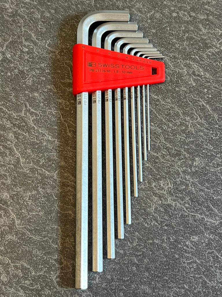 PB Swiss Tools inbussleutelset 1.5-10mm, Ophalen of Verzenden, Nieuw