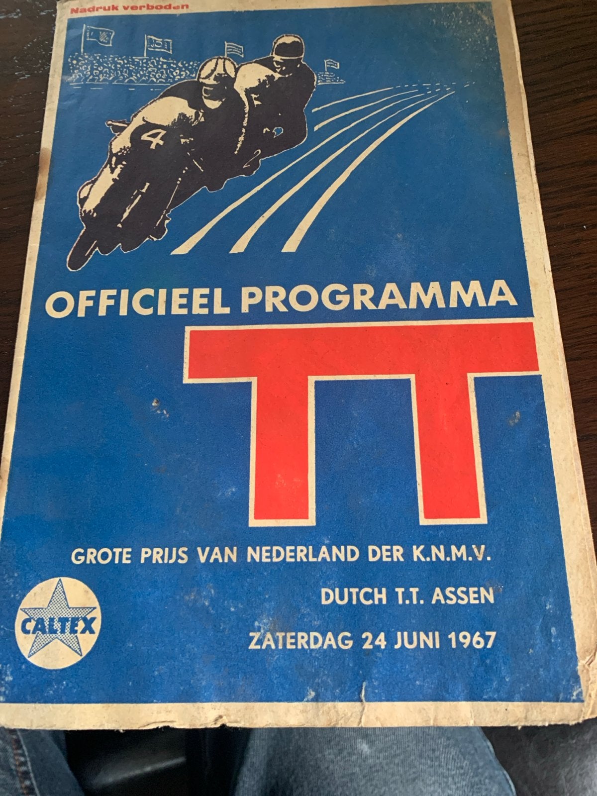 Officieel Programma TT Assen 1967 - Zeldzaam!, Ophalen of Verzenden, Overige merken