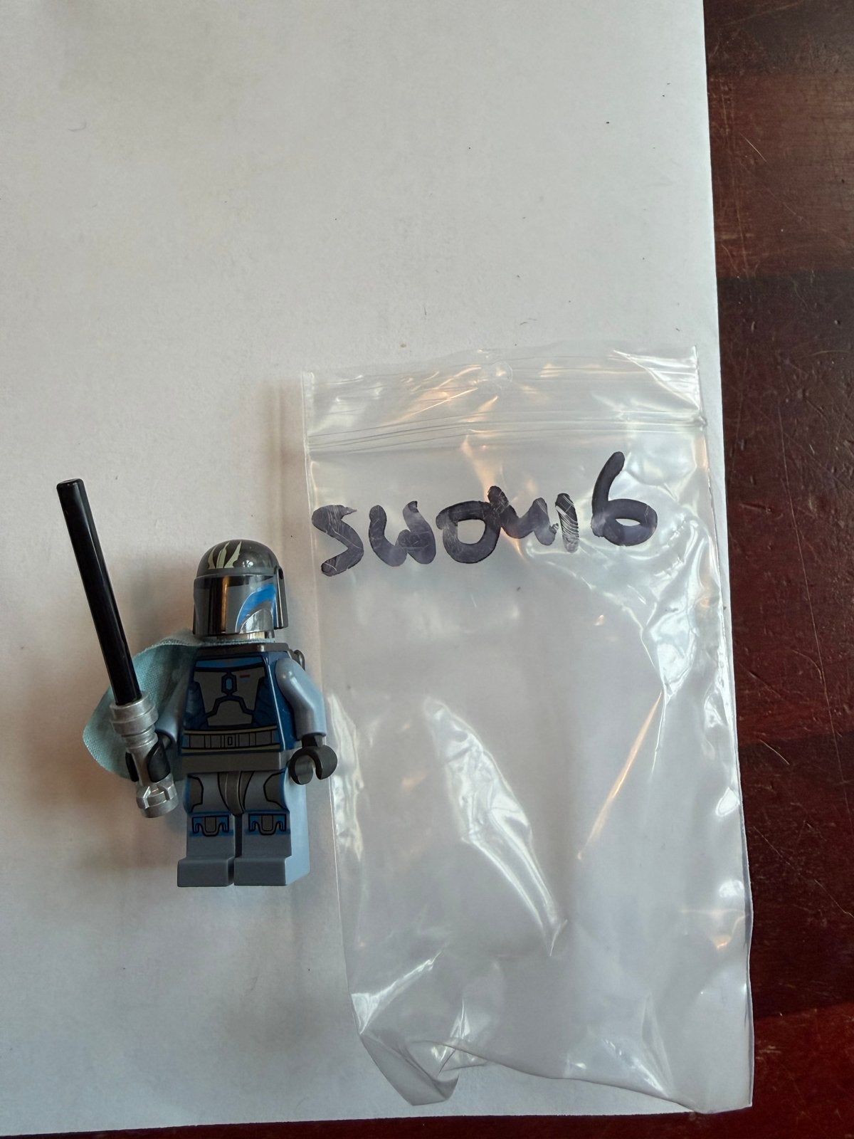 LEGO Star Wars Mandalorian Super Commando SW0416 minifiguur, Ophalen of Verzenden, Gebruikt, Lego