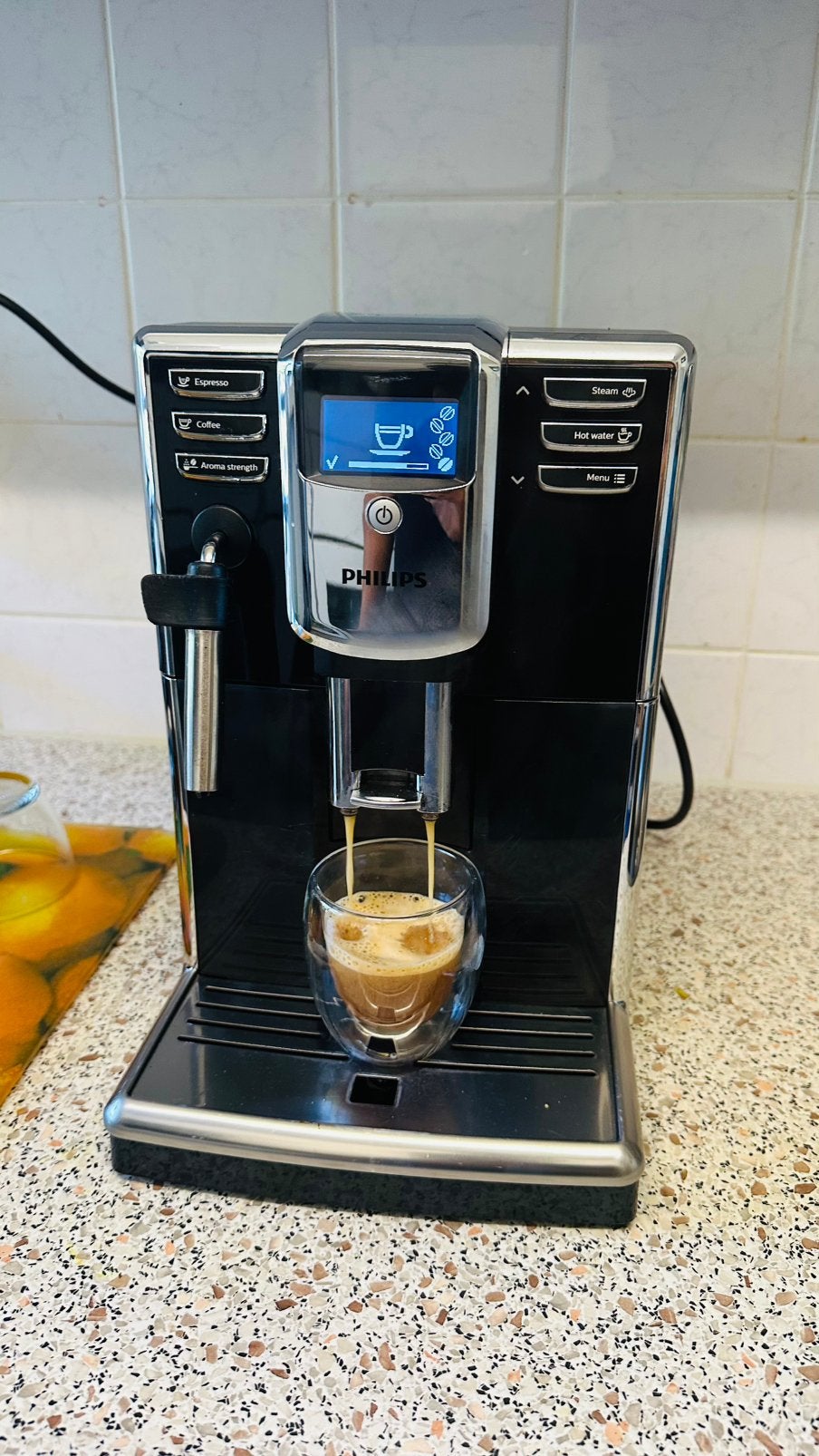 Philips koffiemachine, Gebruikt, Koffiebonen, Ophalen of Verzenden, Philips