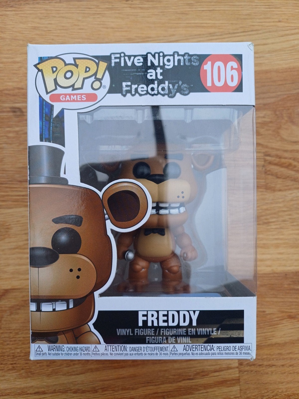 Funko Pop! Games: Five Nights at Freddy's - Freddy #106, Ophalen of Verzenden, Zo goed als nieuw