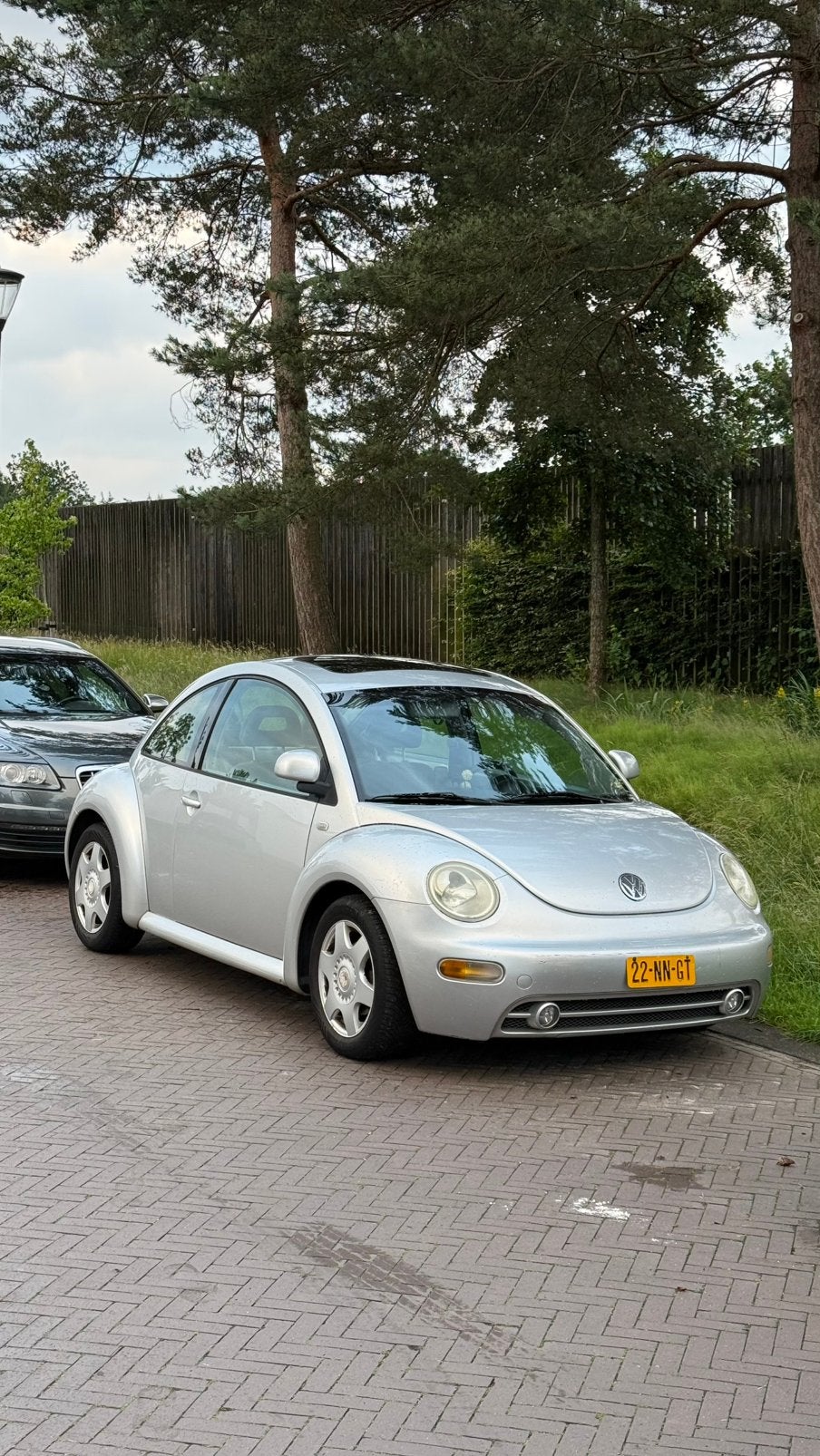 Volkswagen New Beetle 1999 Grijs 2.0 Automaat, Automaat, 1280 kg, Beetle (Kever), 4 stoelen