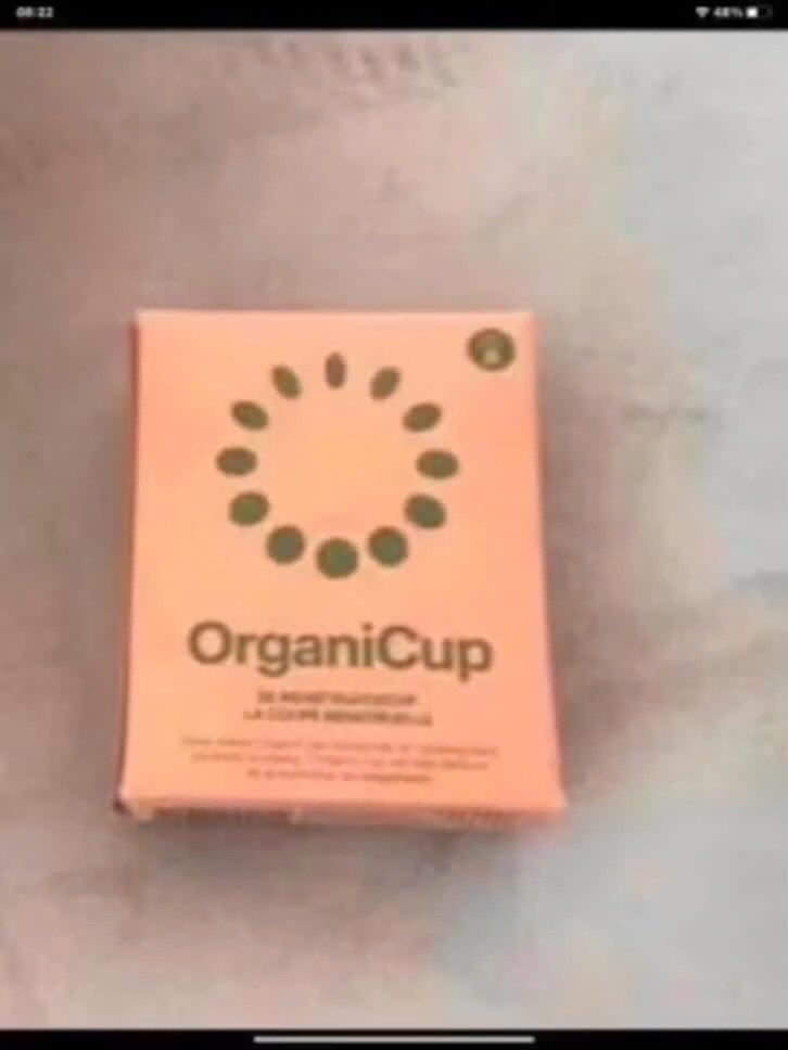 OrganiCup menstruatiecup - Nieuw in verpakking, Ophalen of Verzenden, Nieuw, Overige typen