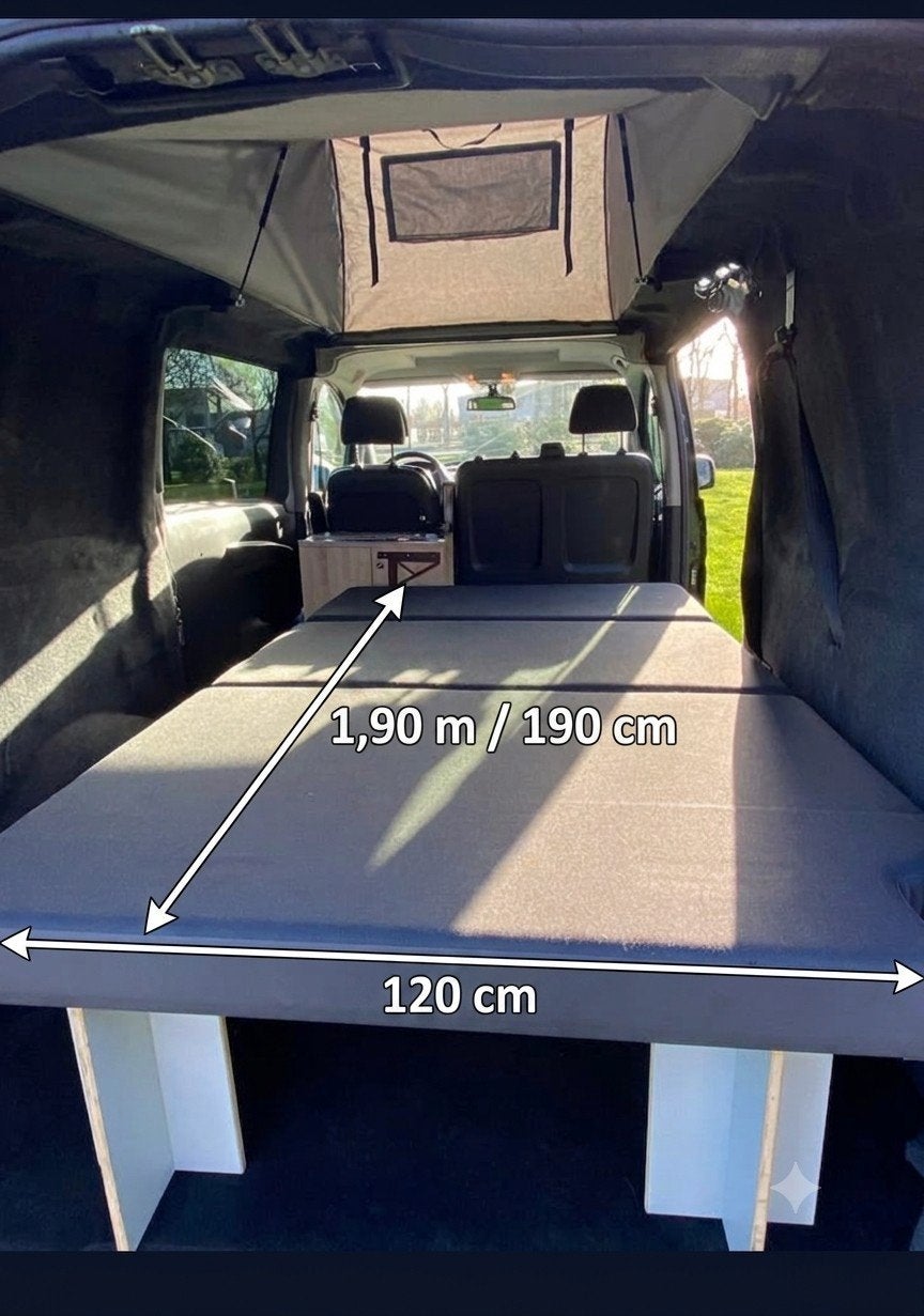 Compleet & Stevig Camper Slaapbank (120x190) | RDW Goedgekeu, Caravans en Kamperen, Ophalen, Zo goed als nieuw, Campingmeubel-accessoire