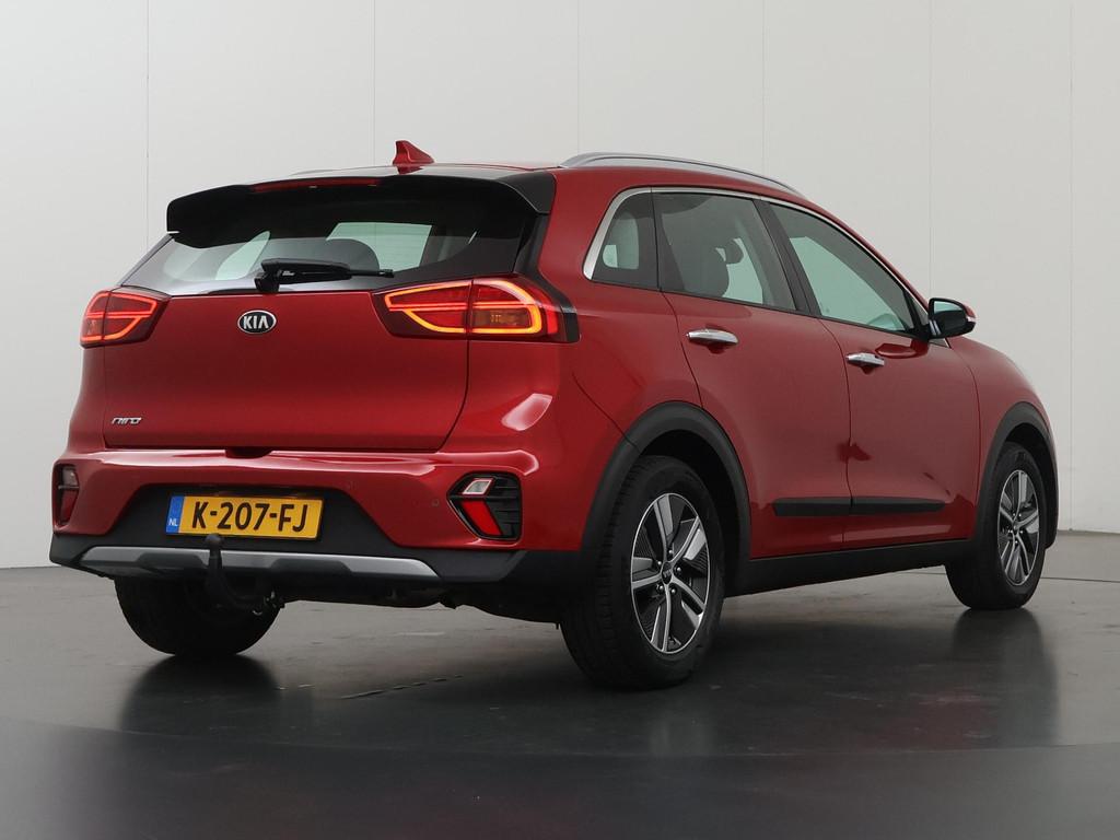 Kia Niro 1.6 GDi Hybrid DynamicLine | Trekhaak | Adaptieve C, Auto's, Kia, Gebruikt, Euro 6, Leder en Stof, Origineel Nederlands