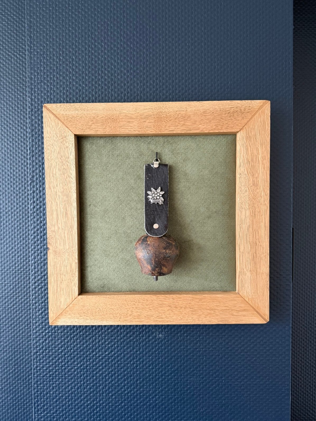 Landelijke deco voor aan de wand., Groen, Hout, Decoratieobject, Ophalen of Verzenden