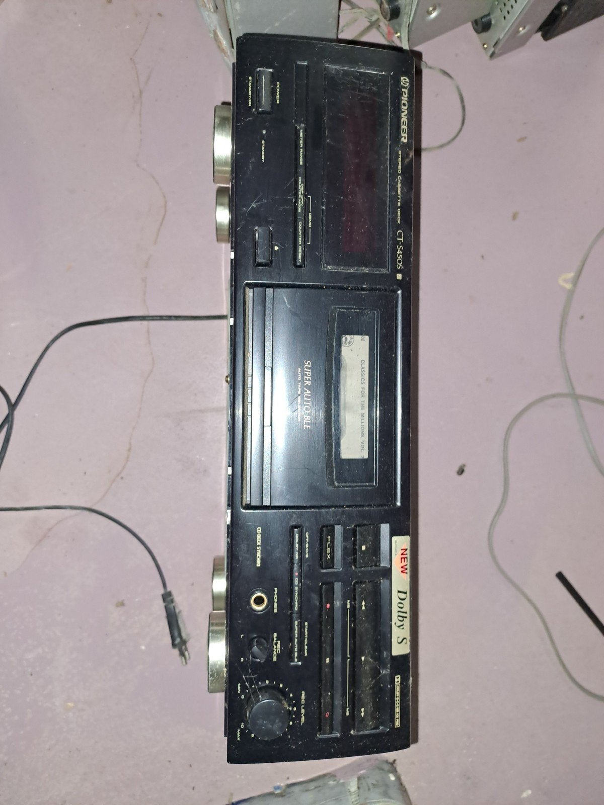 Pioneer ct-s450s, Ophalen, Overige merken