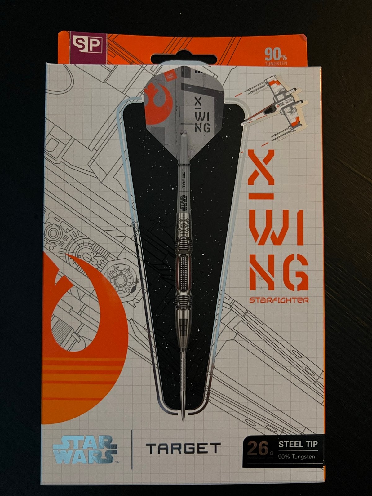 Target Star Wars X-Wing Darts 26 gram, Ophalen of Verzenden, Nieuw, Pijlen