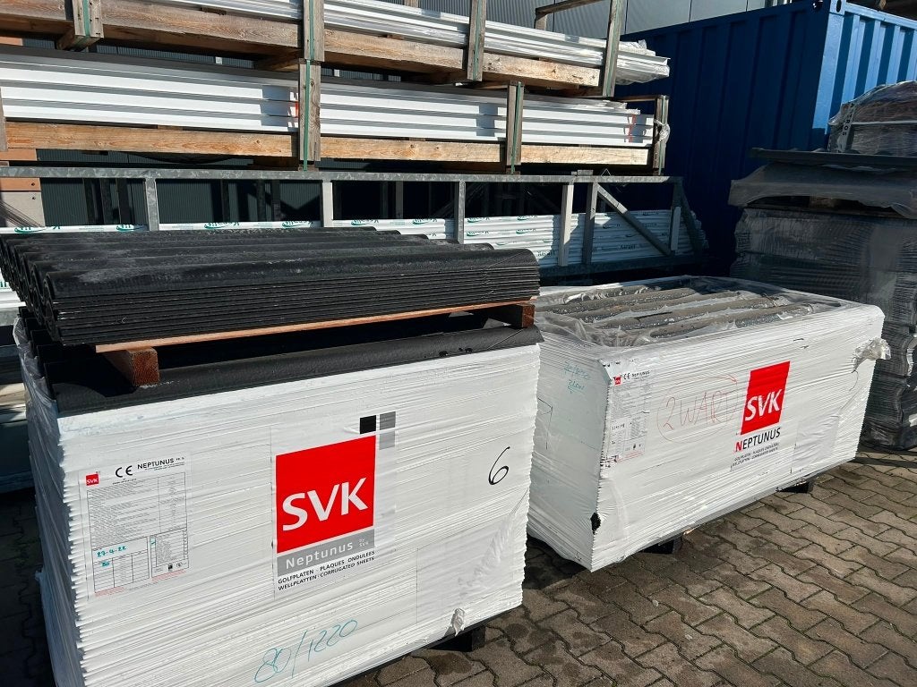 Eternit, SVK en Swisspearl golfplaten + nokstukken, Overige materialen, Zwart, Nieuw, Ophalen of Verzenden
