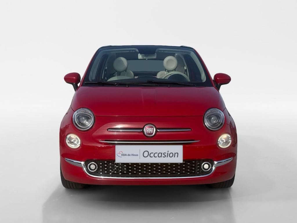Fiat 500 C 0.9 TwinAir Turbo Lounge | Parkeersensoren | Blue, Auto's, Voorwielaandrijving, 12 maanden, Euro 6, Origineel Nederlands