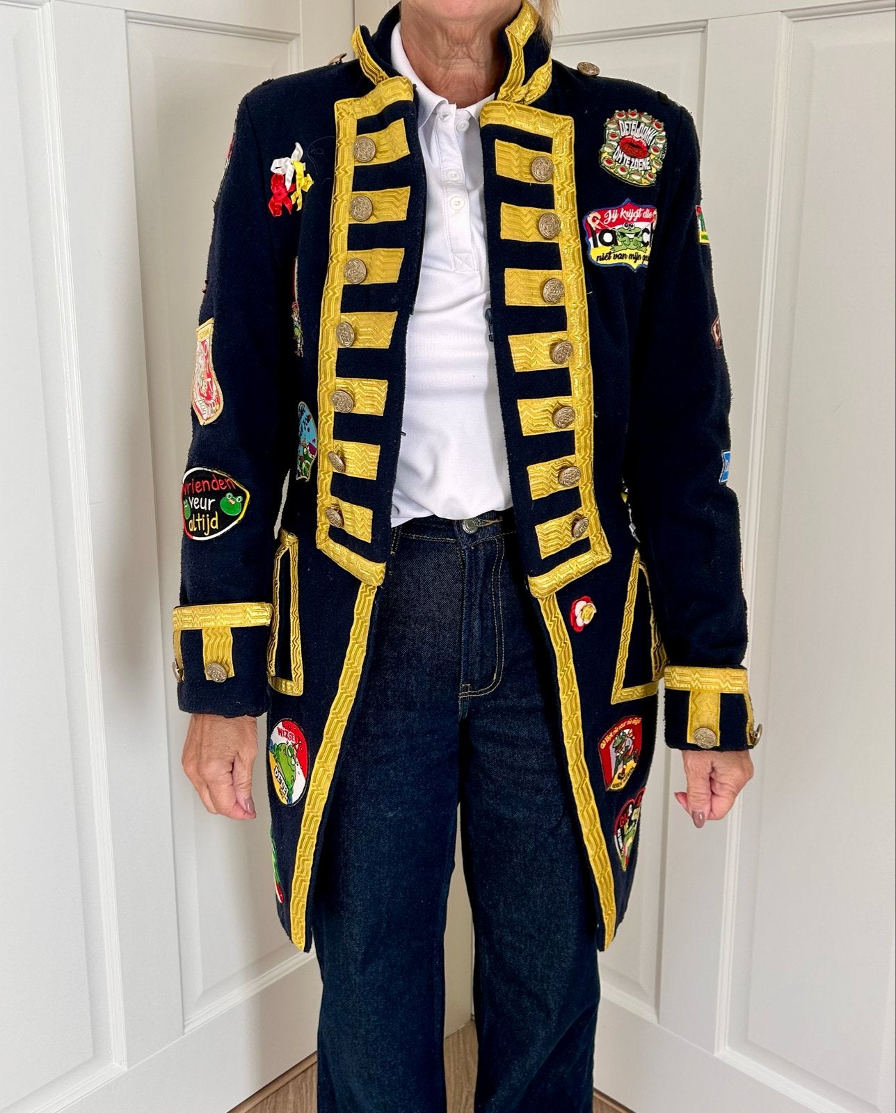 Oeteldonkse jas, Maat 38/40 (M), Carnaval, Ophalen of Verzenden, Kleding