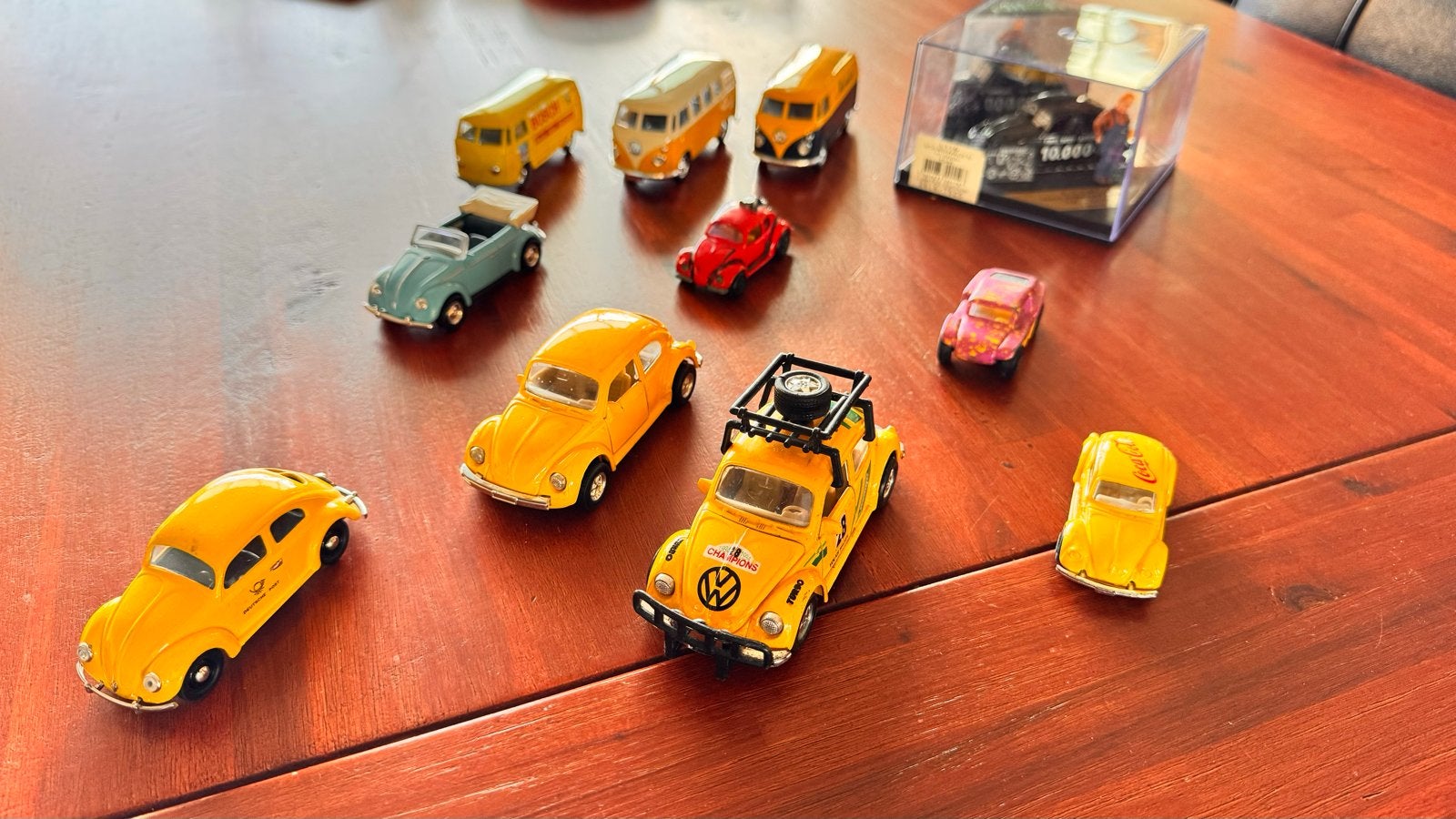 Verzameling Volkswagen Kever en Busjes Modelauto's, Ophalen of Verzenden, Gebruikt, Auto