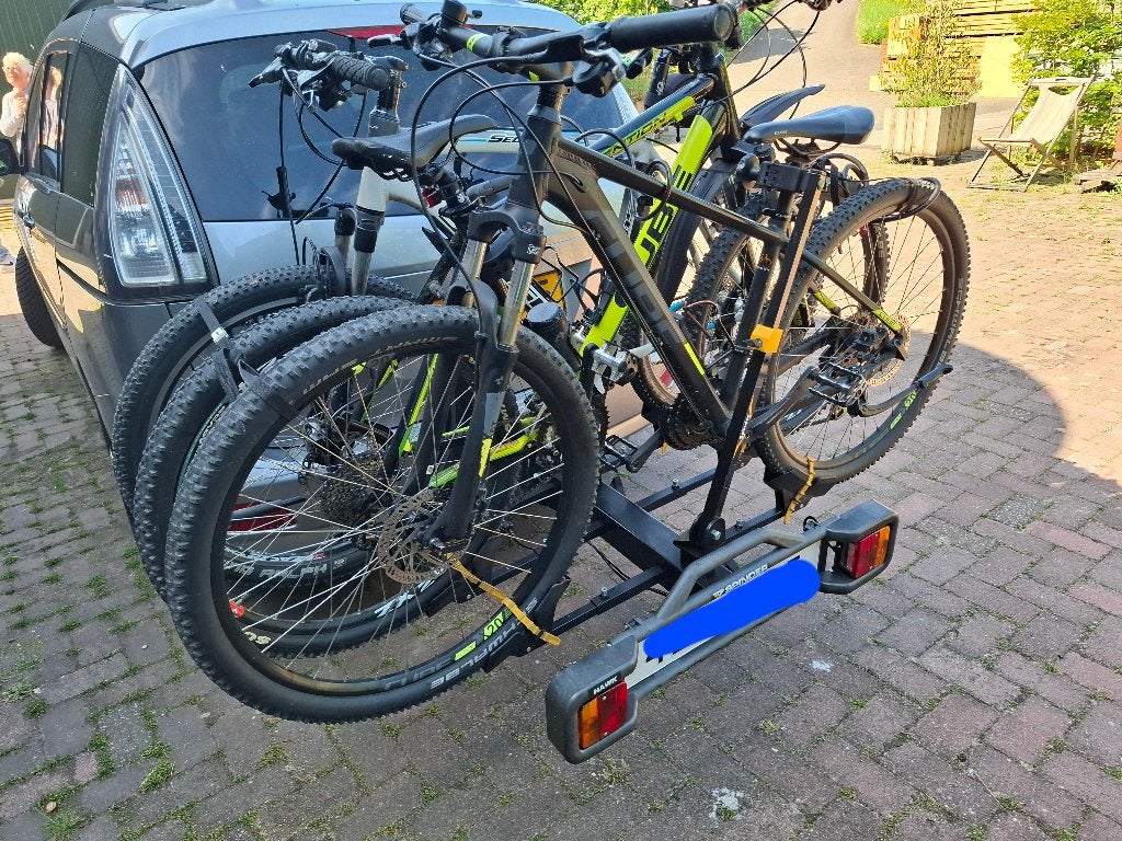 Fietsendrager voor 3 fietsen (TE HUUR), Ophalen, 3 fietsen of meer, Trekhaakdrager