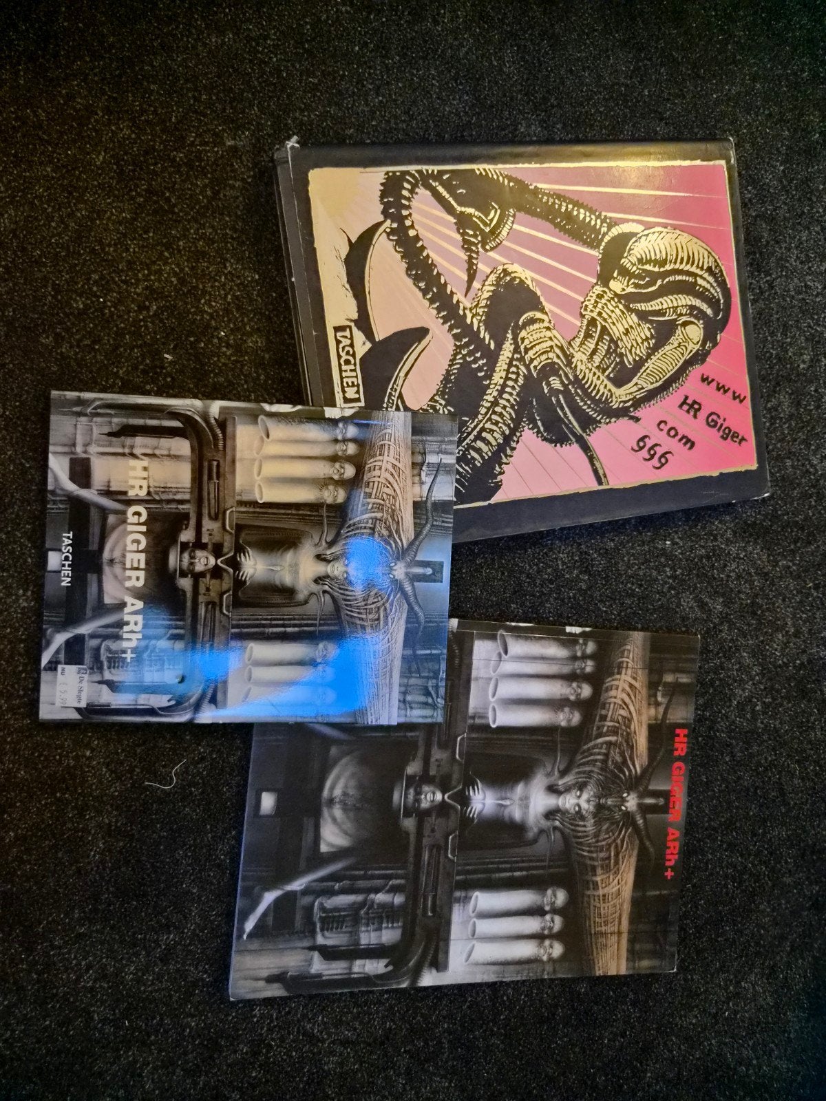 3 boeken HR Giger, Boeken, Ophalen of Verzenden, Zo goed als nieuw, Overige onderwerpen