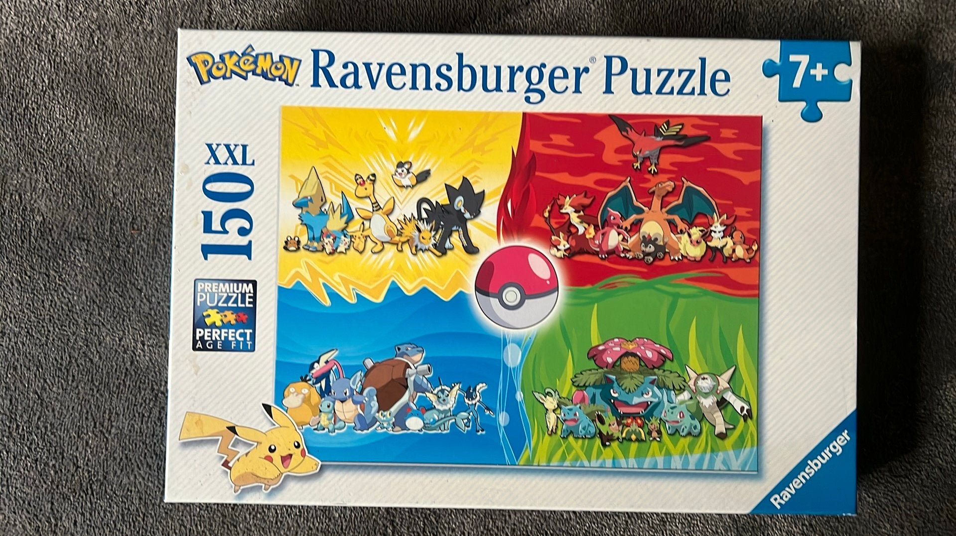Pokemon puzzel 7+, Ophalen, Meer dan 50 stukjes, Nieuw, 6 jaar of ouder