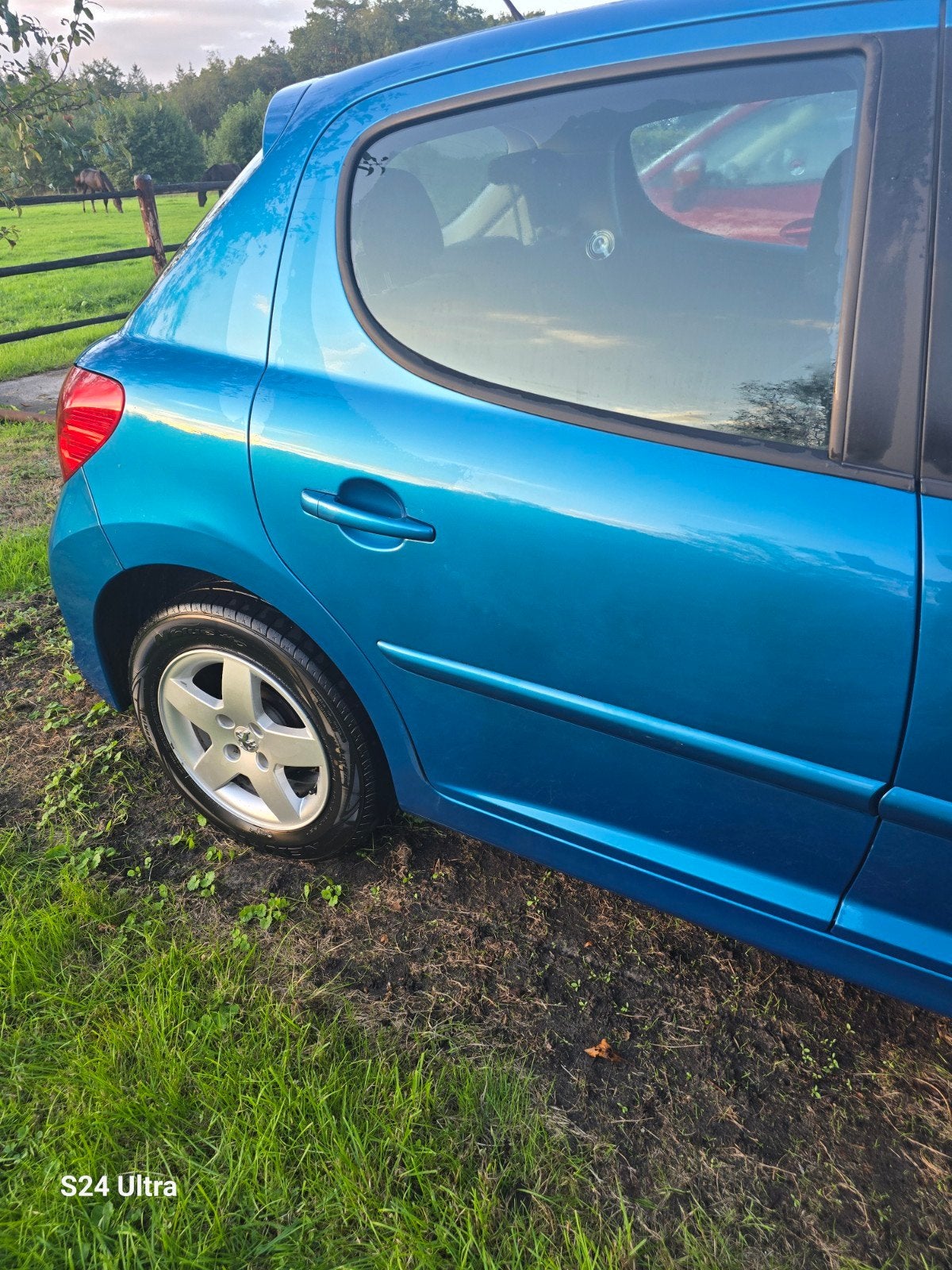 peugeot 206 achter deur RA  KMU, Auto-onderdelen, Ophalen of Verzenden