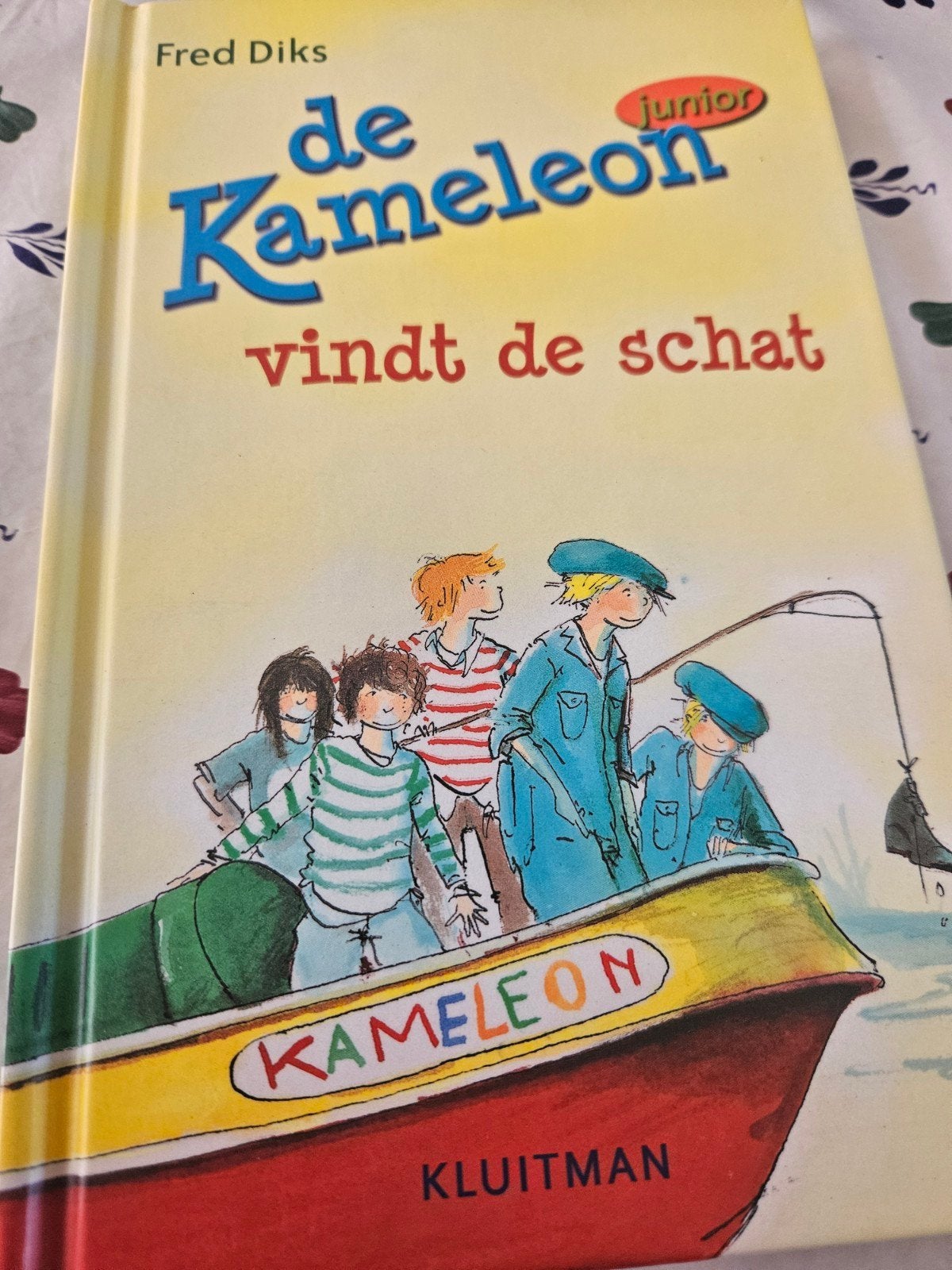 De Kameleon vindt de schat - Fred Diks (Junior), Boeken, Ophalen of Verzenden, Zo goed als nieuw, Fred Diks, Fictie