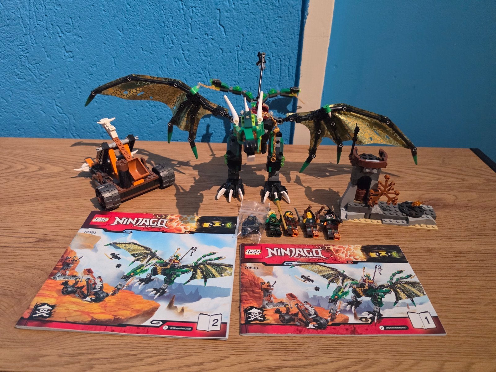 Lego Ninjago 70593 - 99% compleet