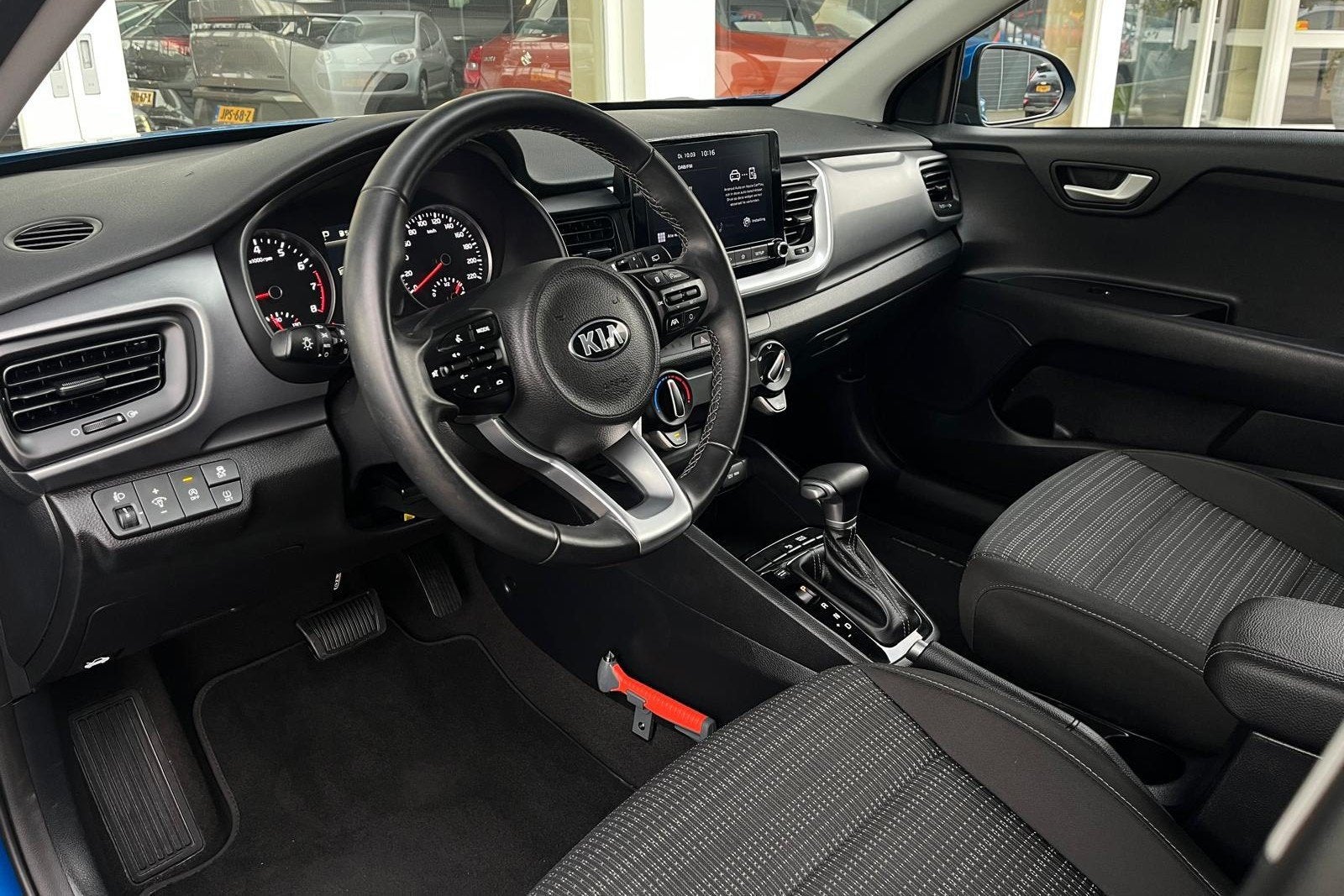 Kia Stonic 1.0 T-GDi DynamicLine AUT | CAMERA | CRUISE | CAR, Auto's, 1160 kg, Gebruikt, Blauw, 23 km/l